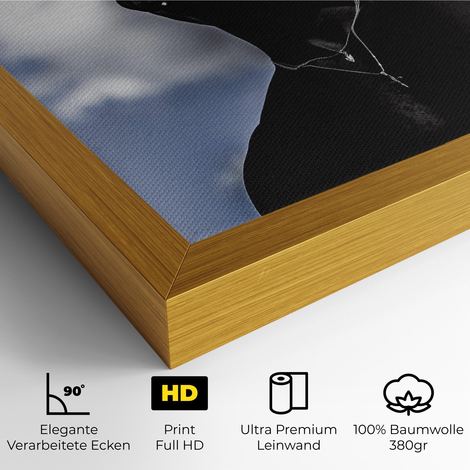 Leinwandbild African Blue Sky mockup 4