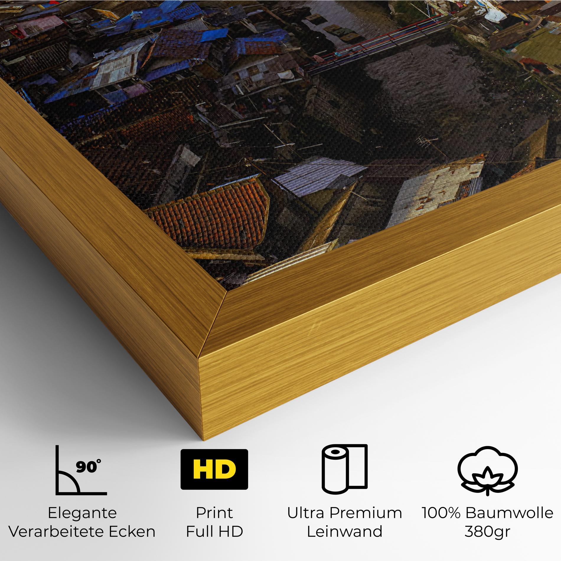 Leinwandbild Bandung Golden Hour mockup 4