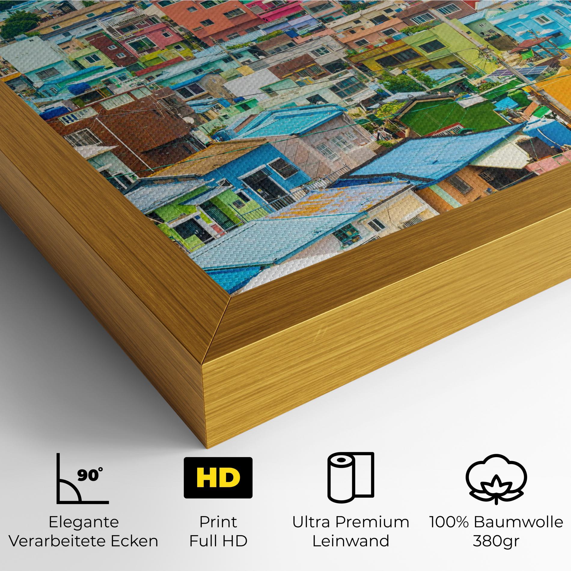 Leinwandbild Gamcheon Culture mockup 4