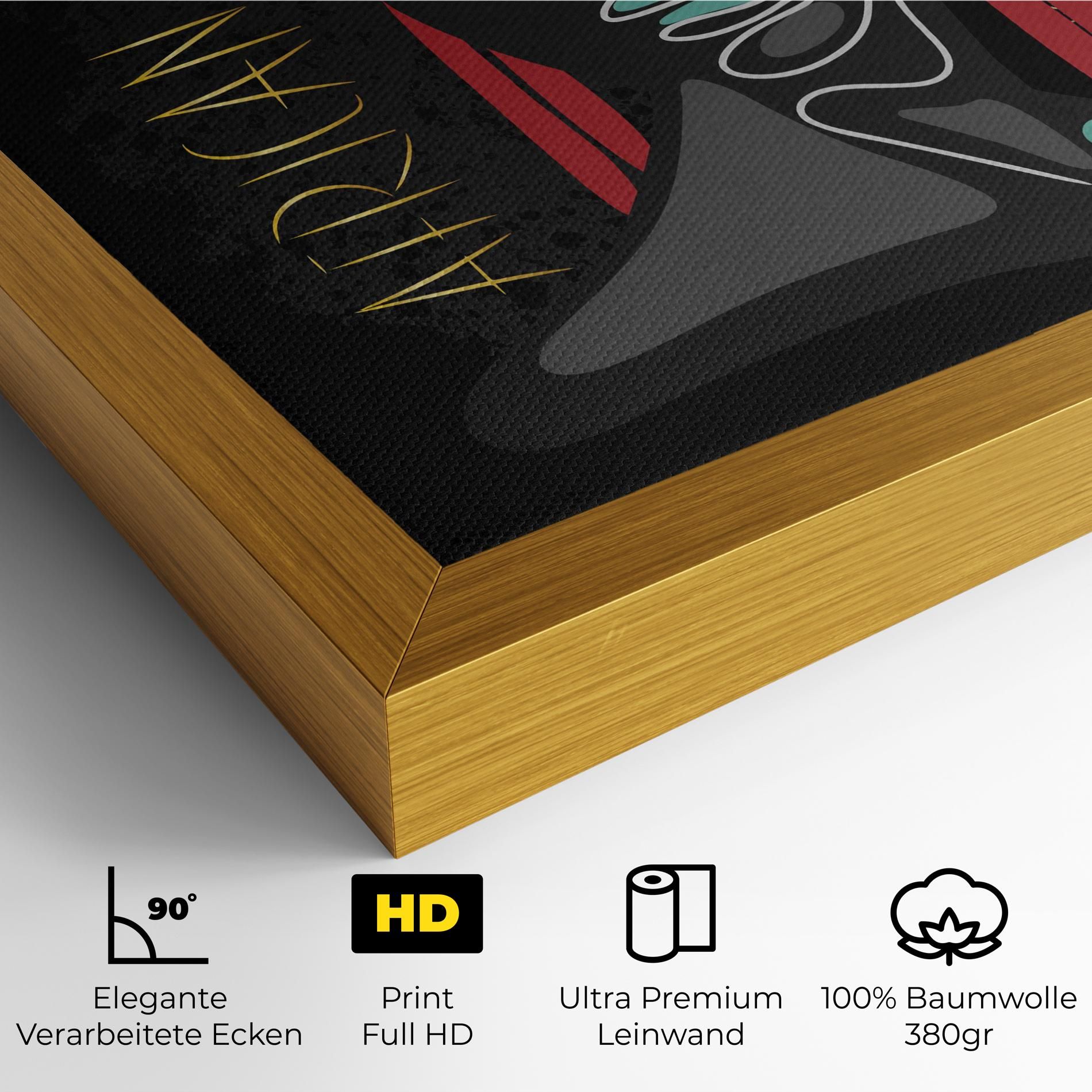 Gold African Girl mockup 4