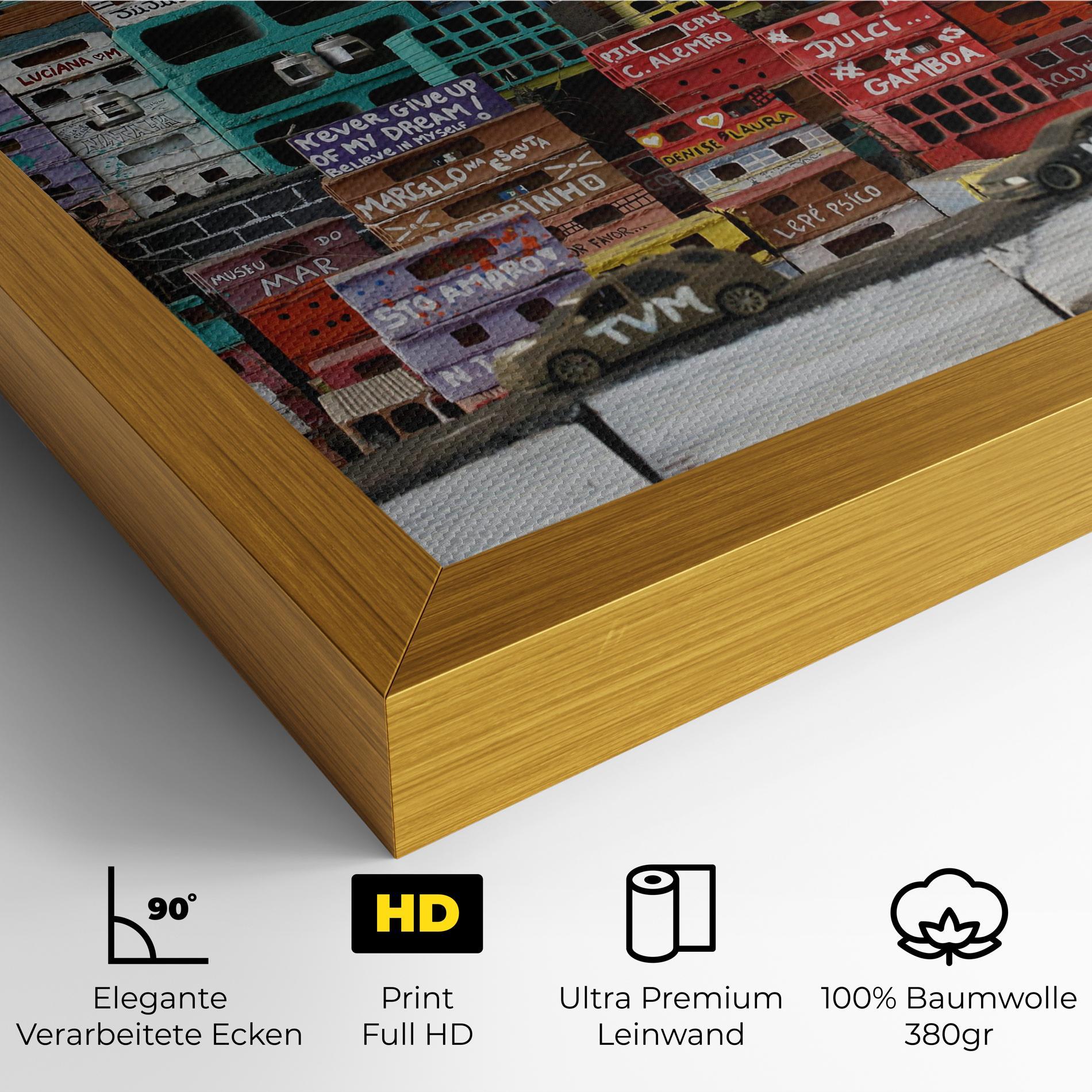 Leinwandbild Rio De Janeiro Brazil mockup 4