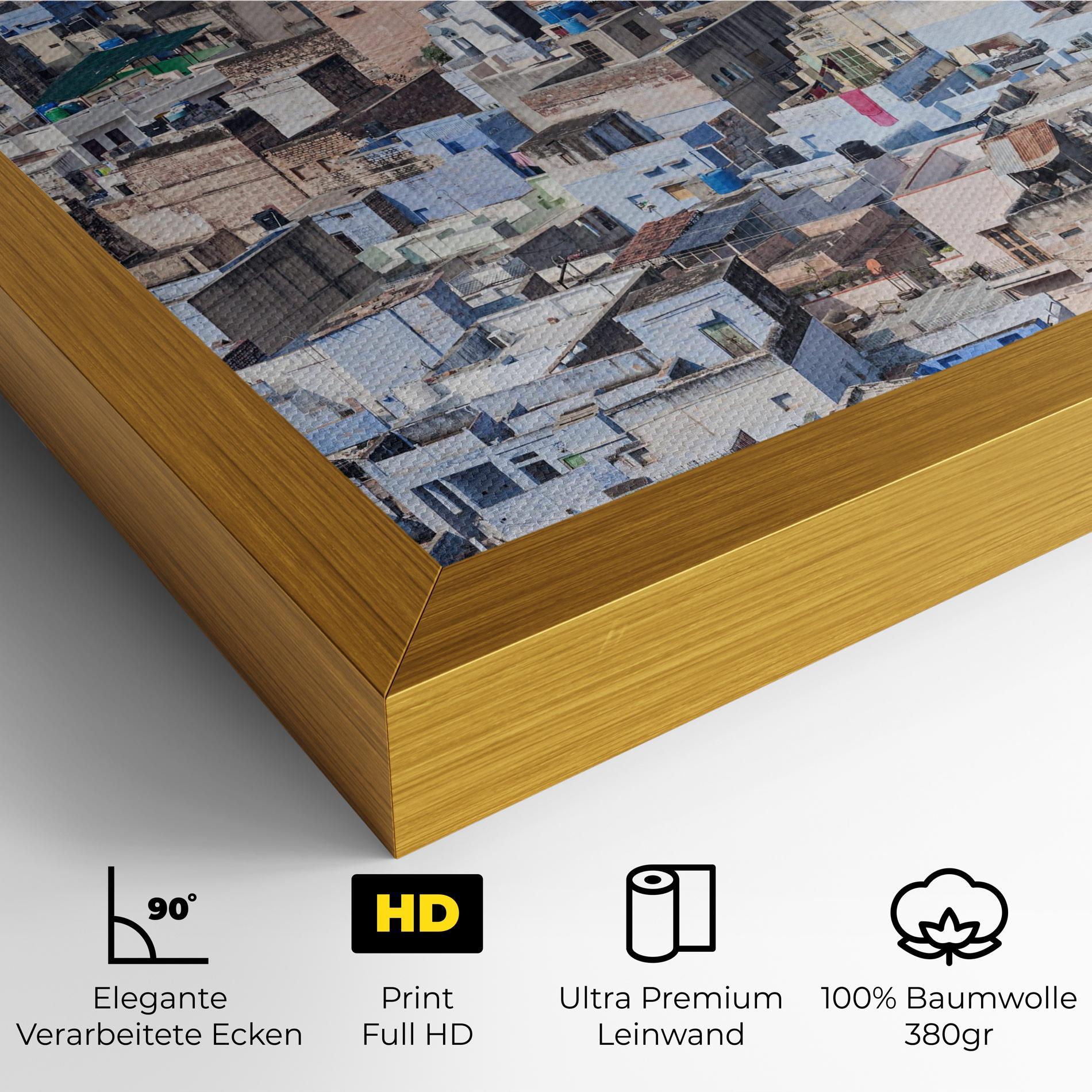 Leinwandbild View Jodhpur mockup 4