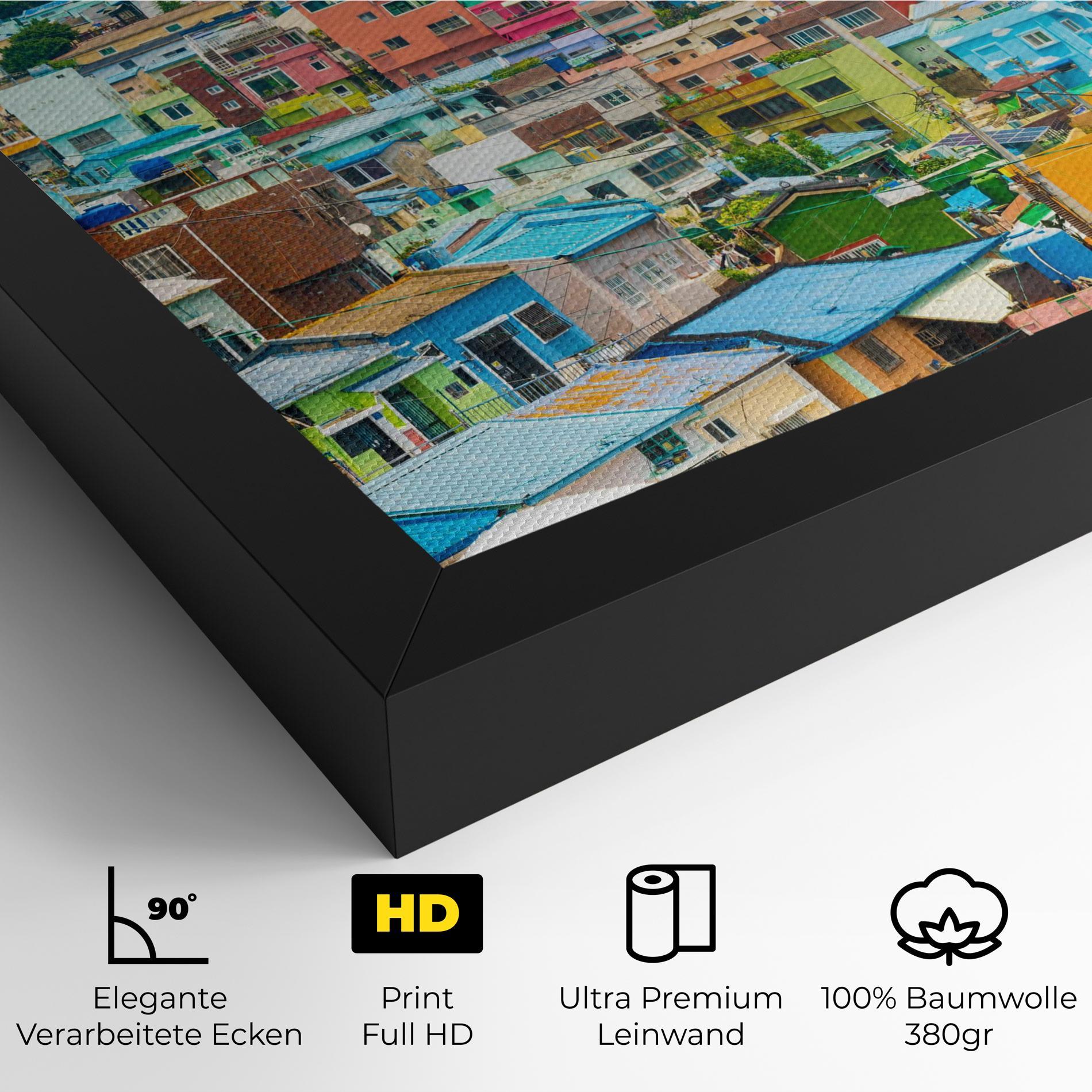 Leinwandbild Gamcheon Culture mockup 4