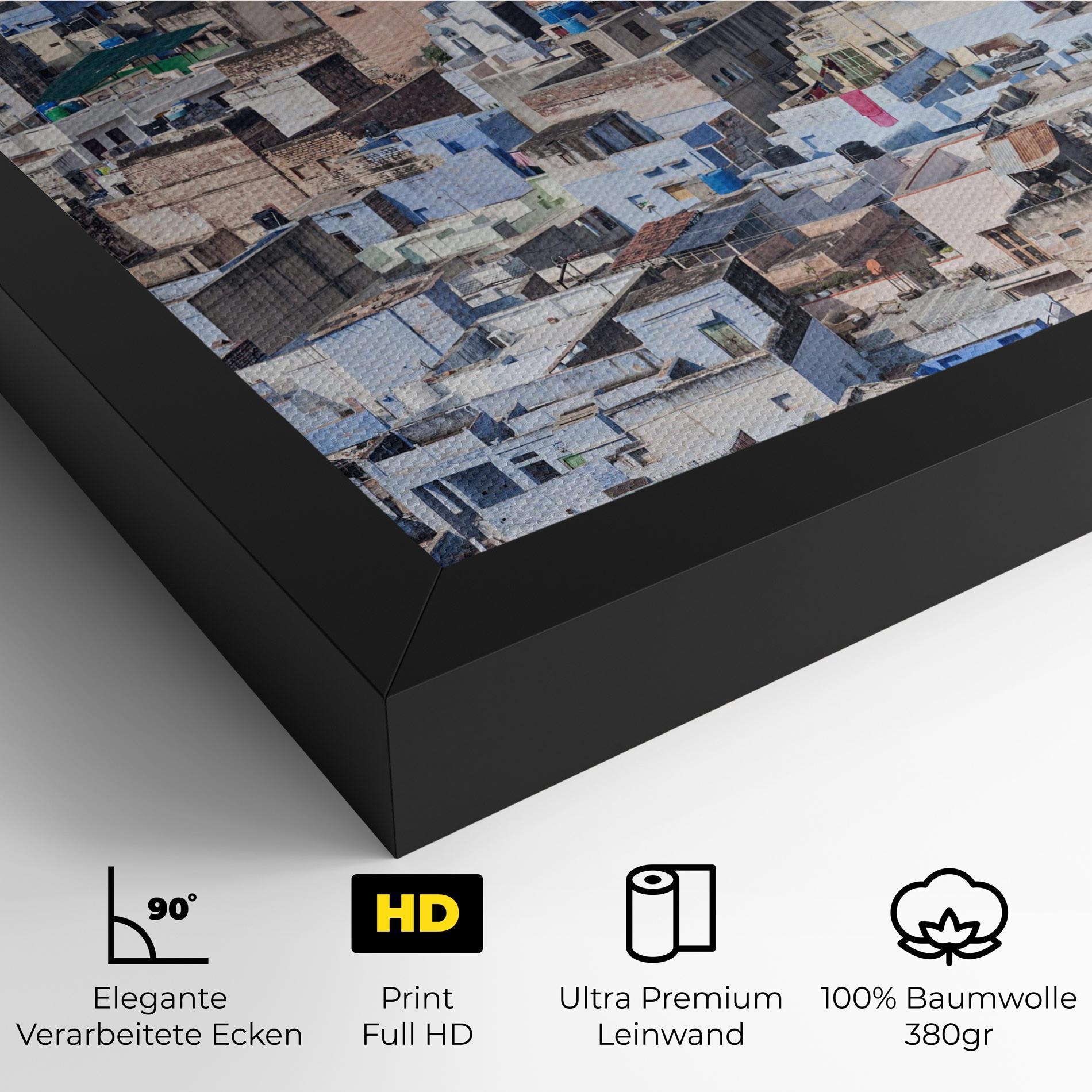 Leinwandbild View Jodhpur mockup 4