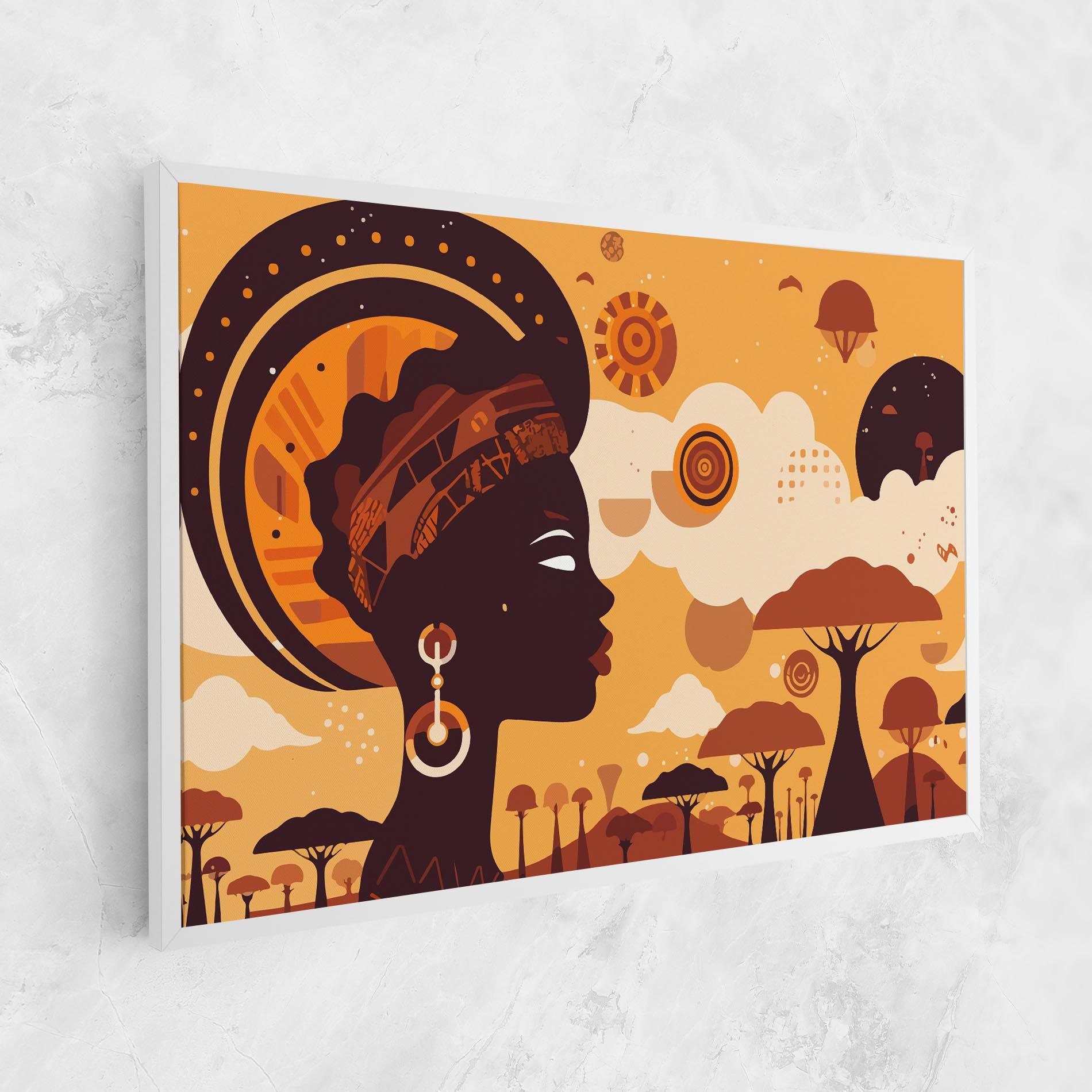 Leinwandbild African Art mockup 1