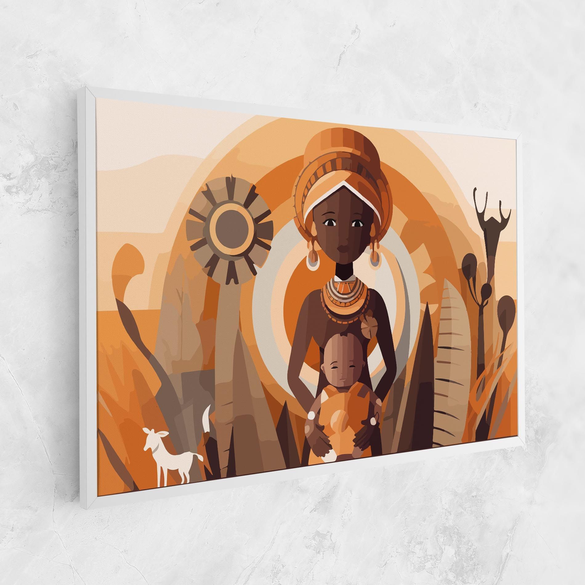 African Baby mockup 1