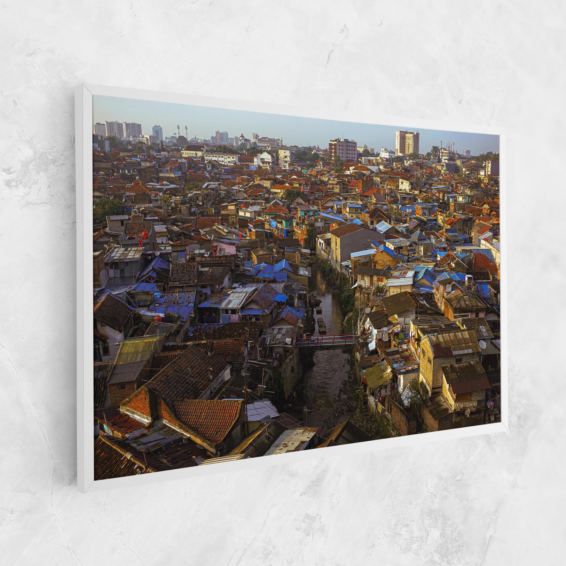 Leinwandbild Bandung Golden Hour mockup 1