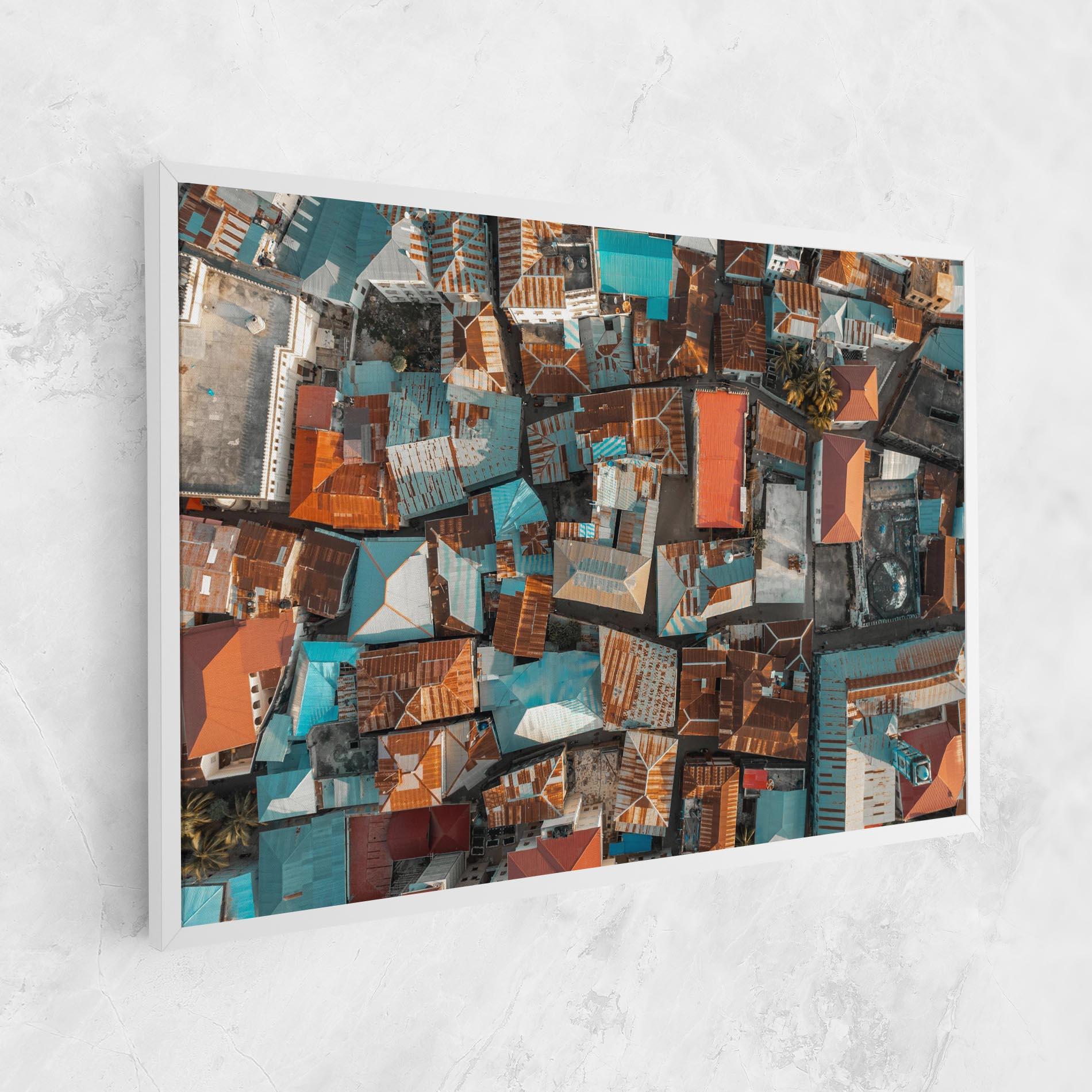 Leinwandbild Island Tanzania mockup 1