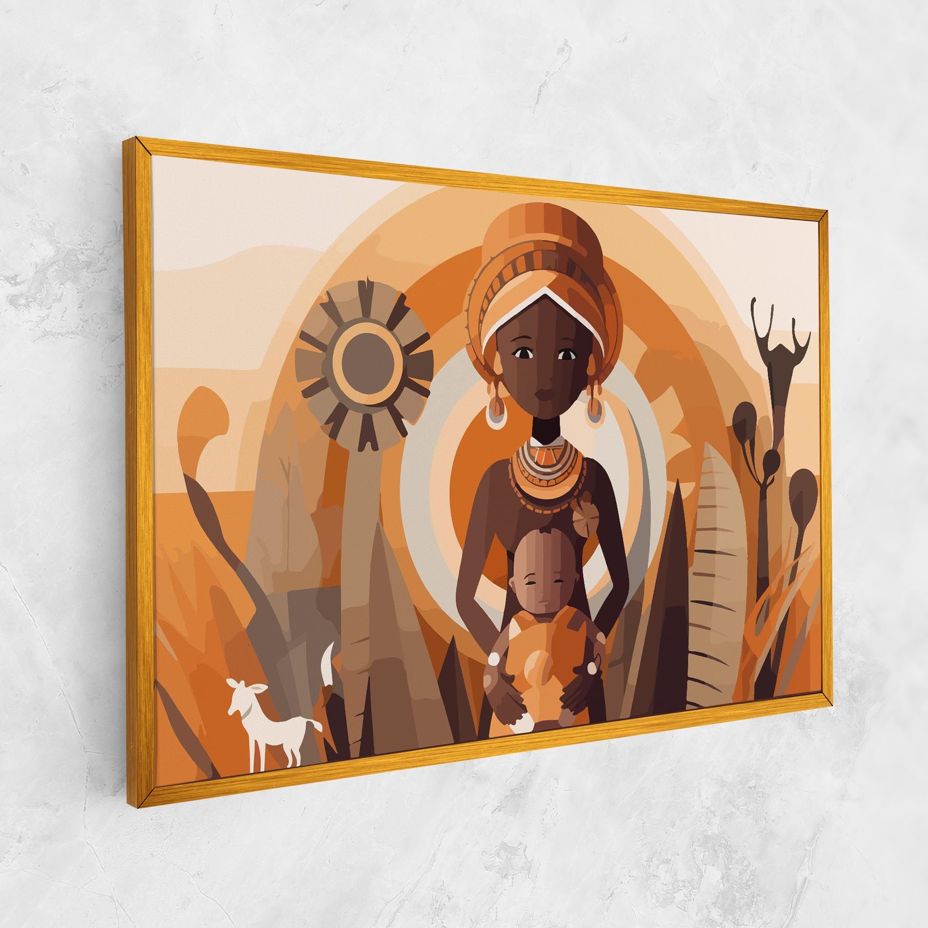 African Baby mockup 1
