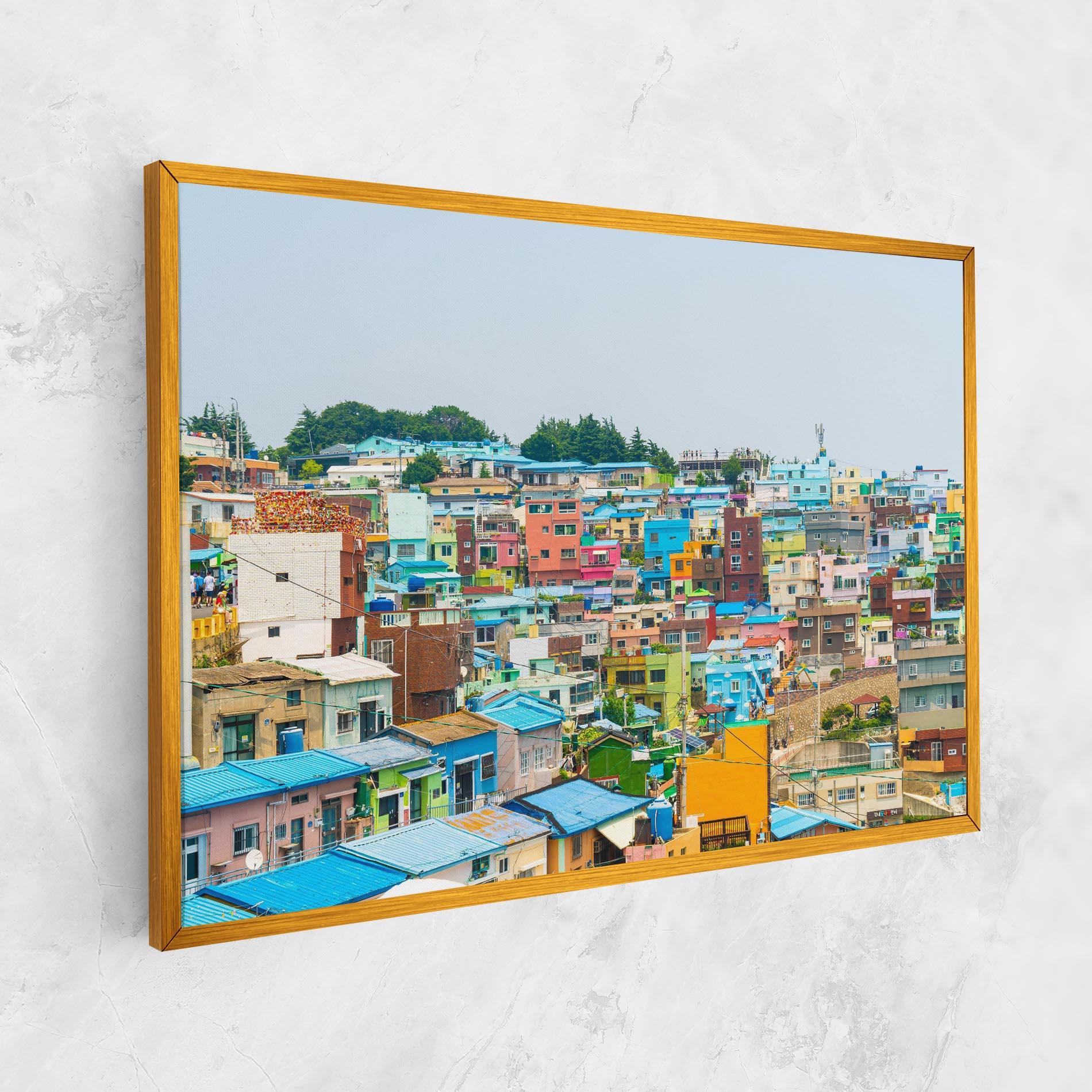 Leinwandbild Gamcheon Culture mockup 1