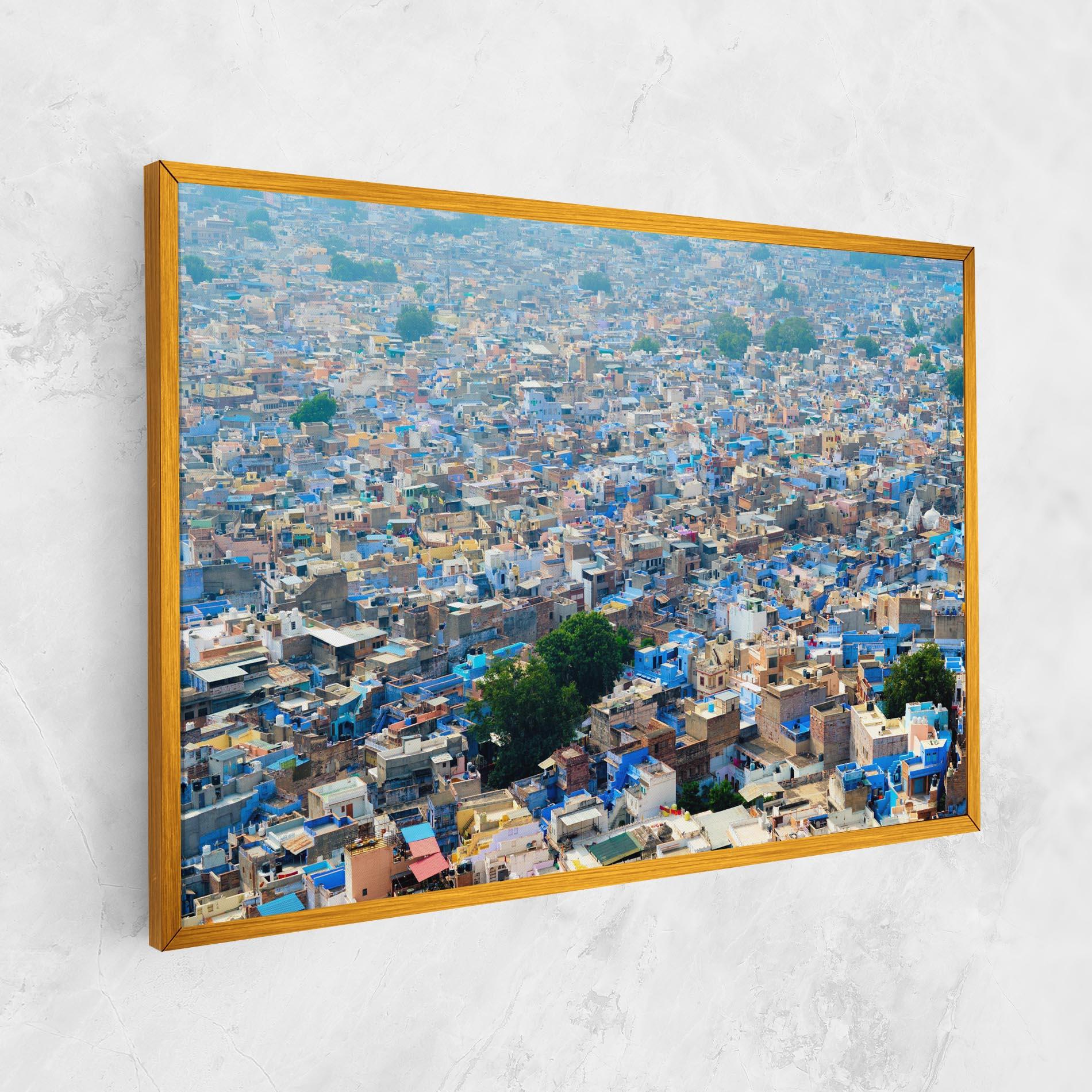 Leinwandbild Rajasthan India Buildings mockup 1