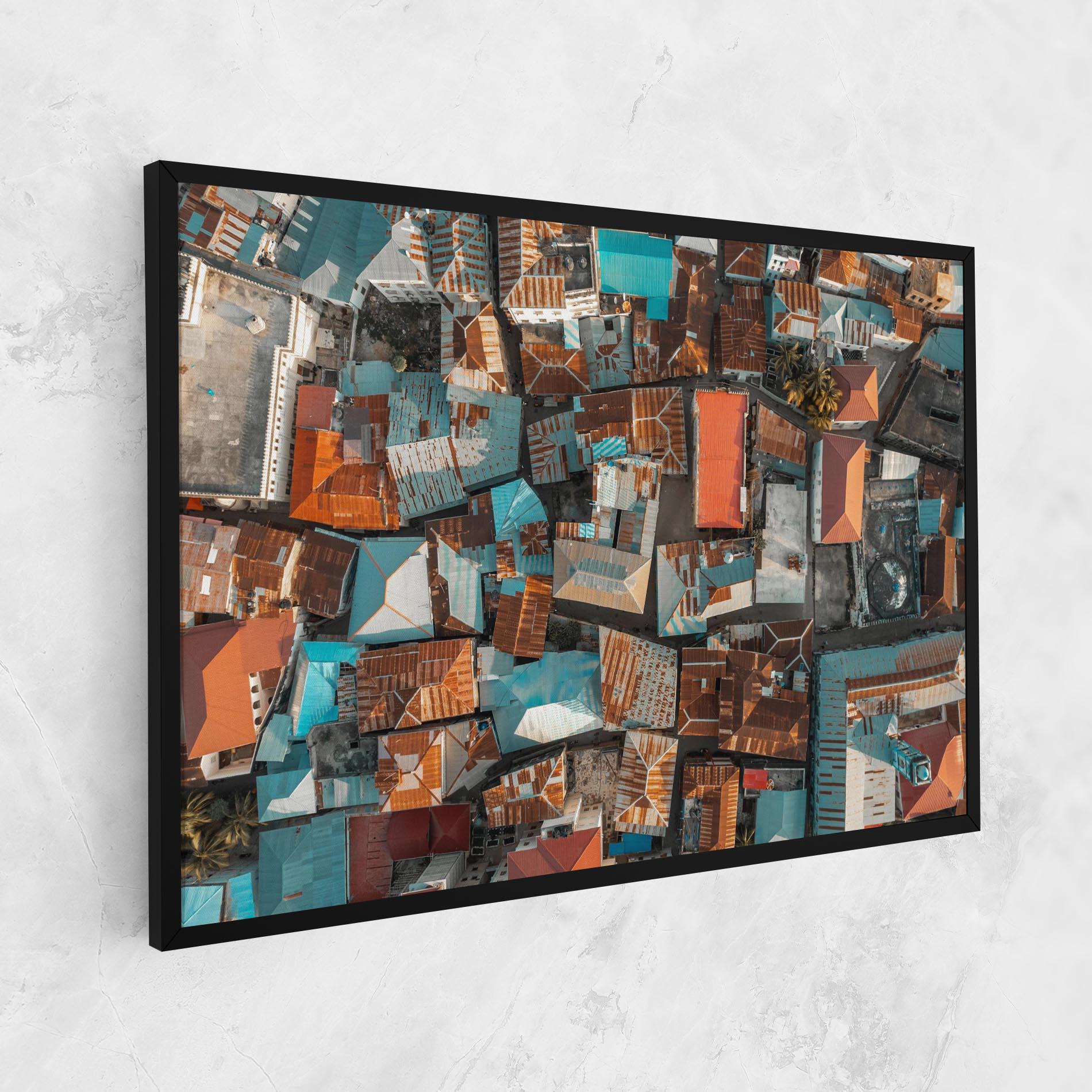 Leinwandbild Island Tanzania mockup 1