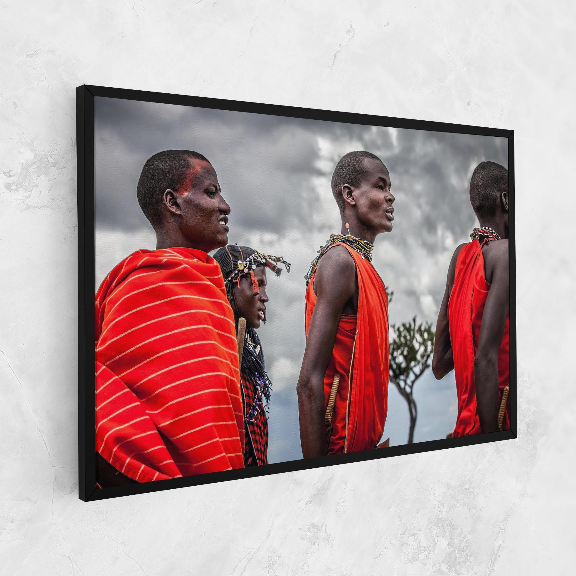 Red African Clothes mockup 1