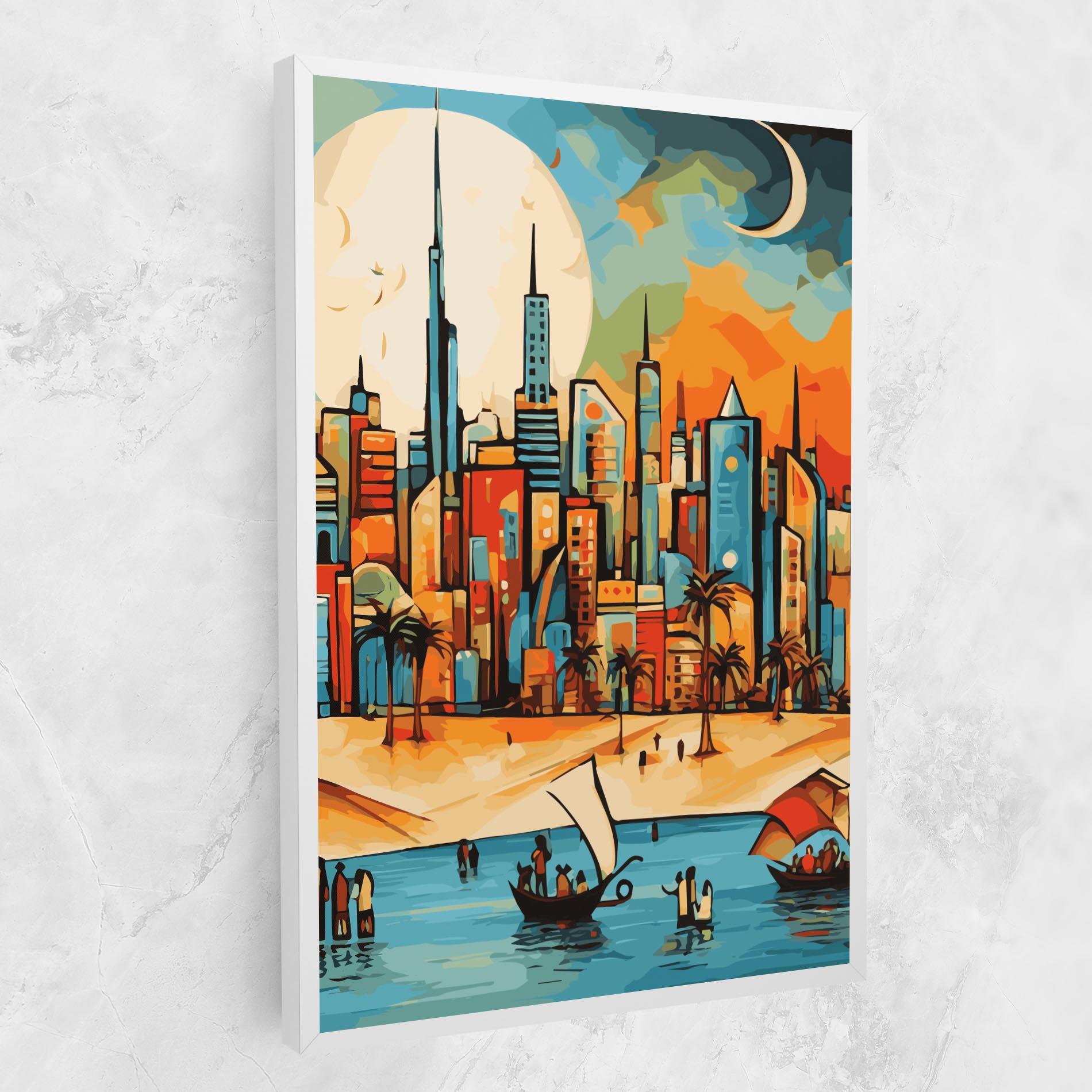 Leinwandbild African Moon mockup 1