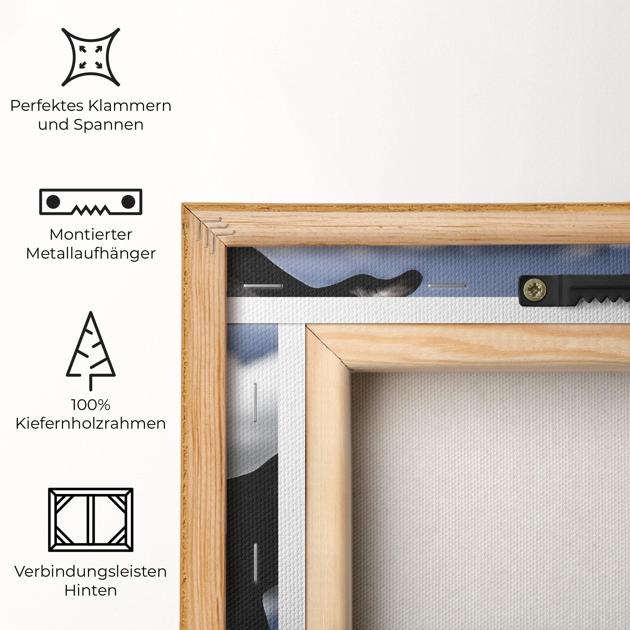 Leinwandbild African Blue Sky mockup 5