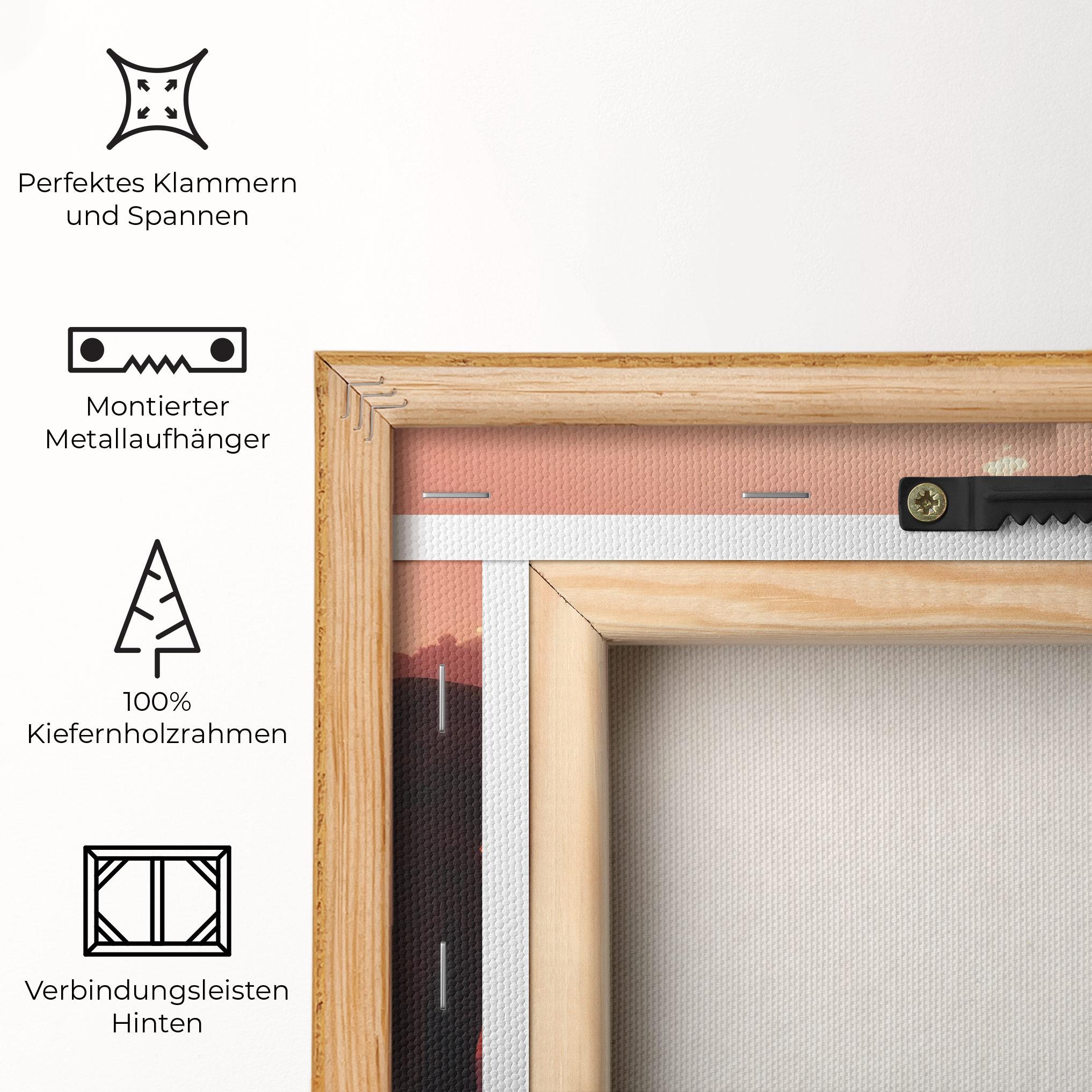 Leinwandbild African Elephant View mockup 5