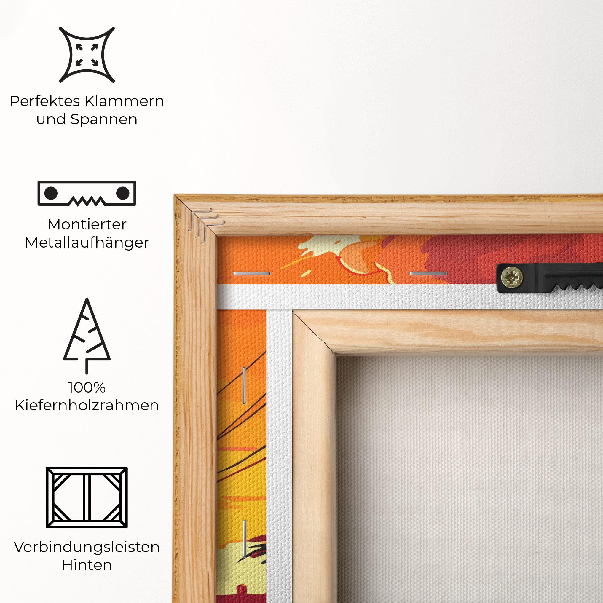 Leinwandbild African Smoke mockup 5