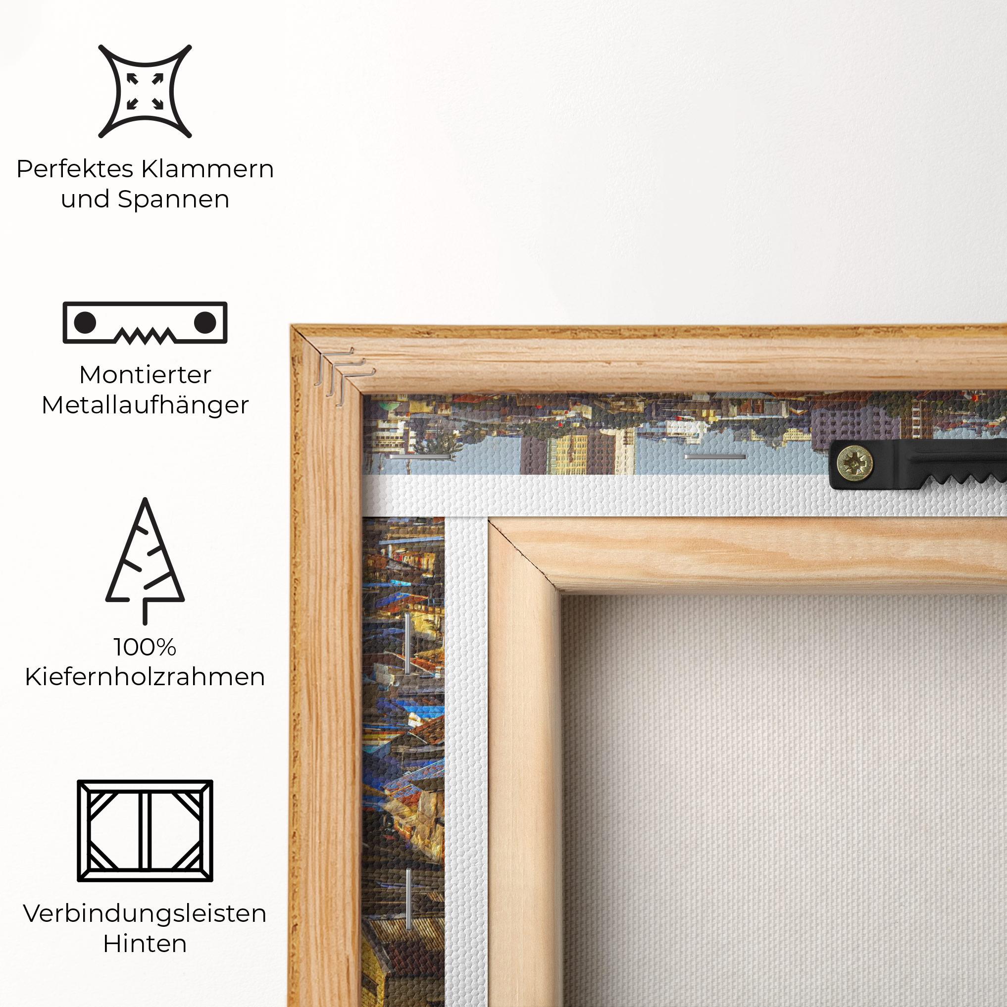 Leinwandbild Bandung Golden Hour mockup 5