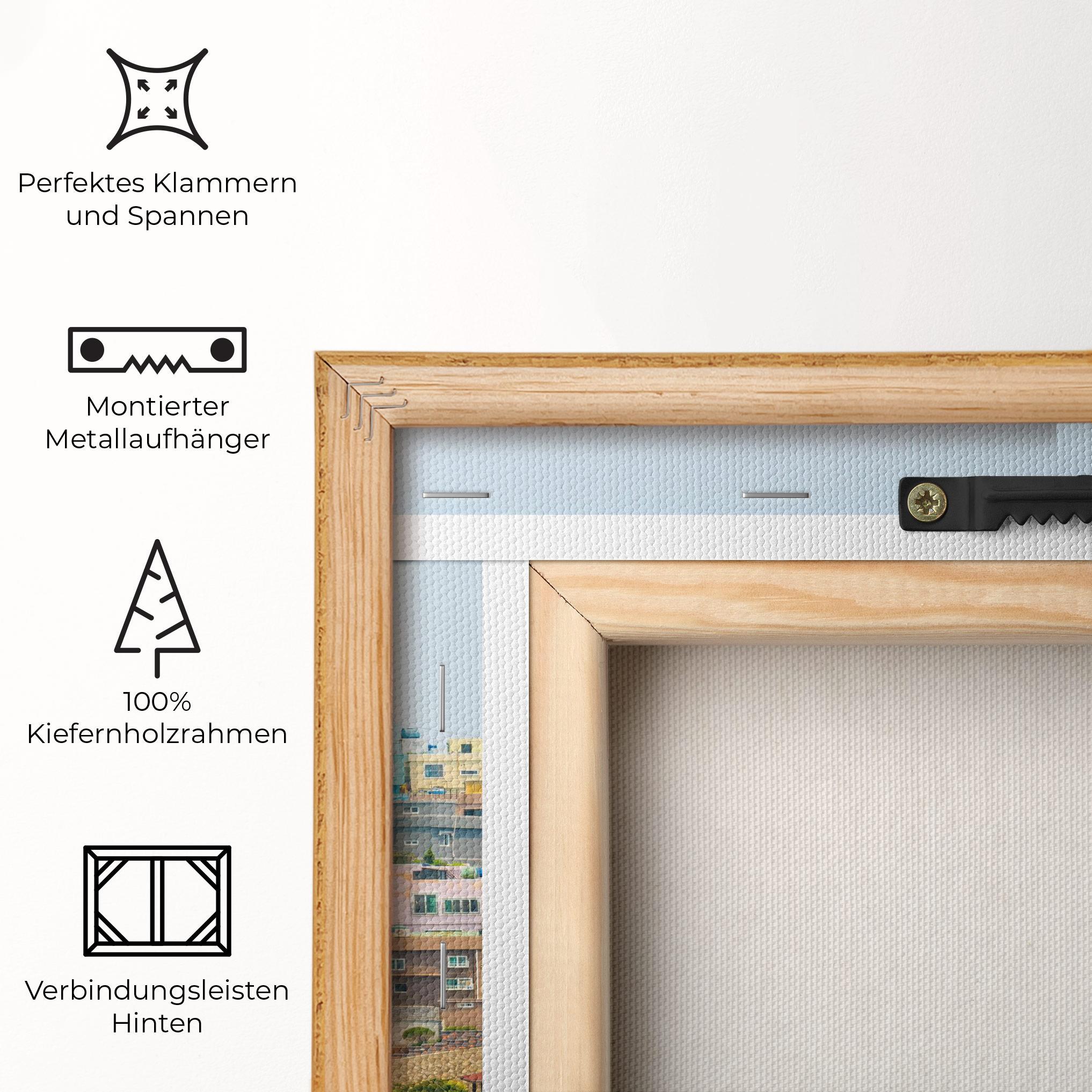 Leinwandbild Gamcheon Culture mockup 5