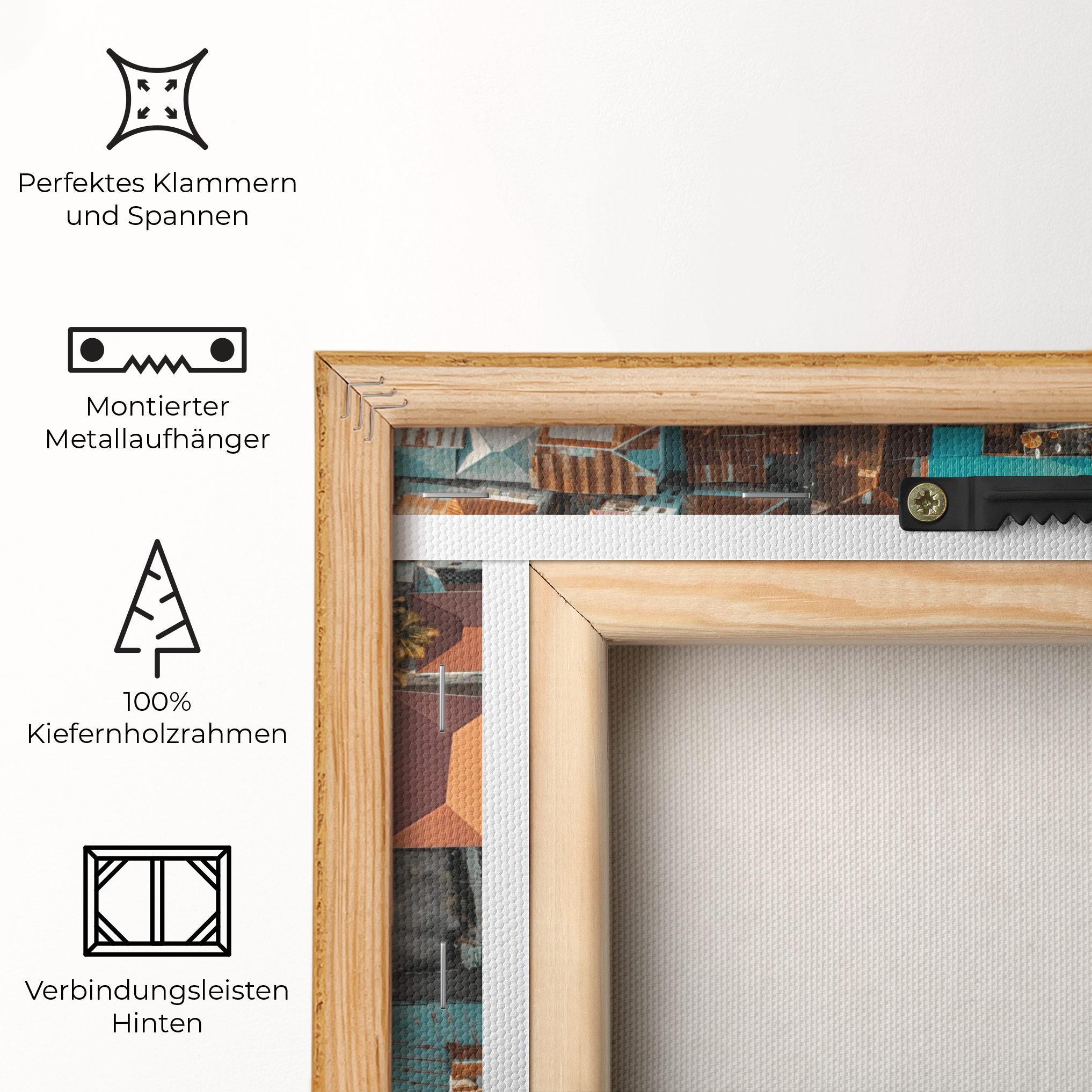 Leinwandbild Island Tanzania mockup 5