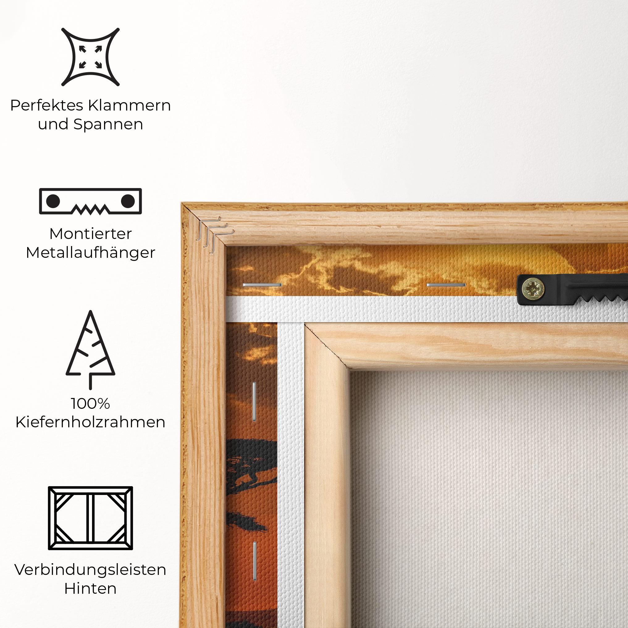 Leinwandbild Mesmerizing View mockup 5