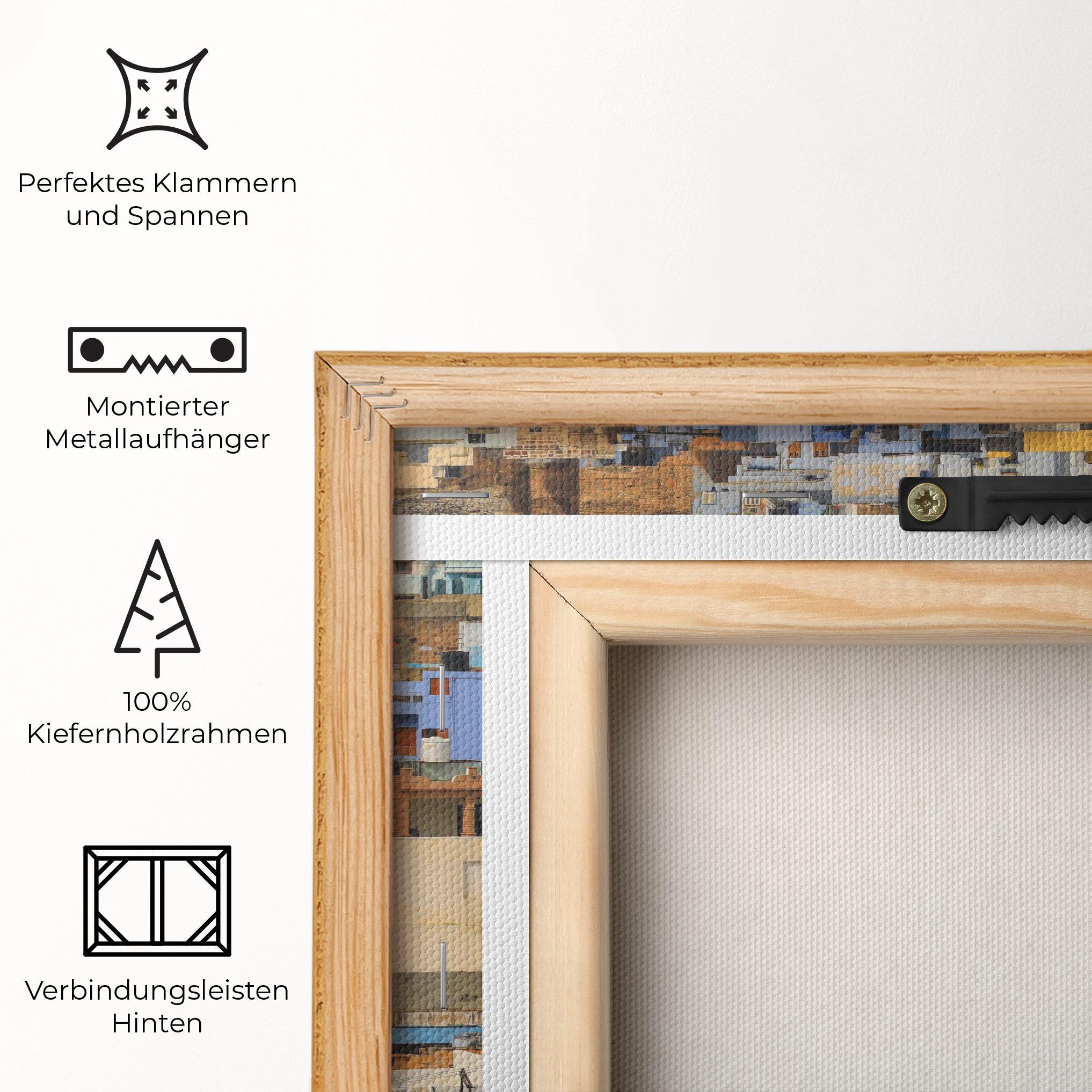 Leinwandbild Rajasthan View India mockup 5