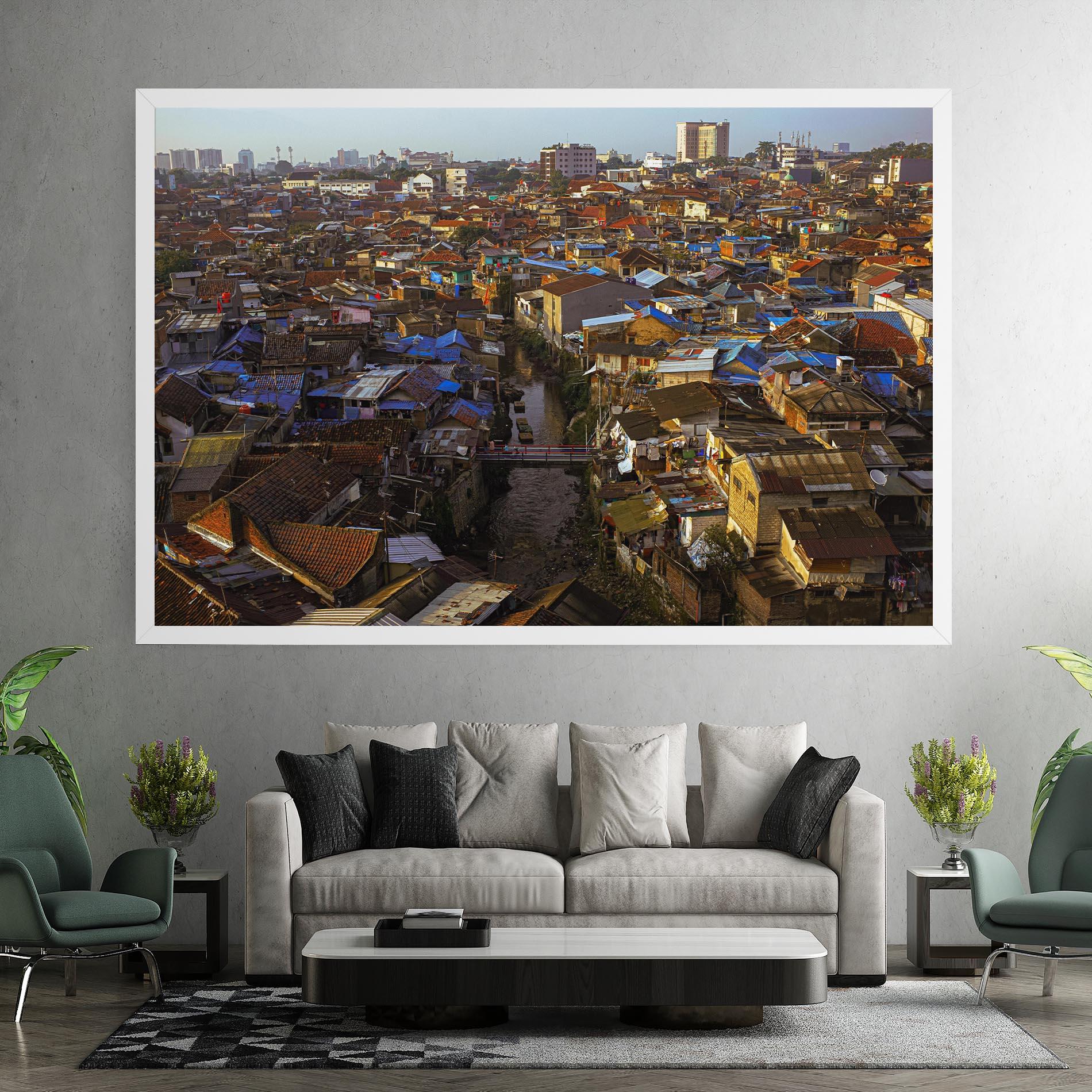 Leinwandbild Bandung Golden Hour mockup 7