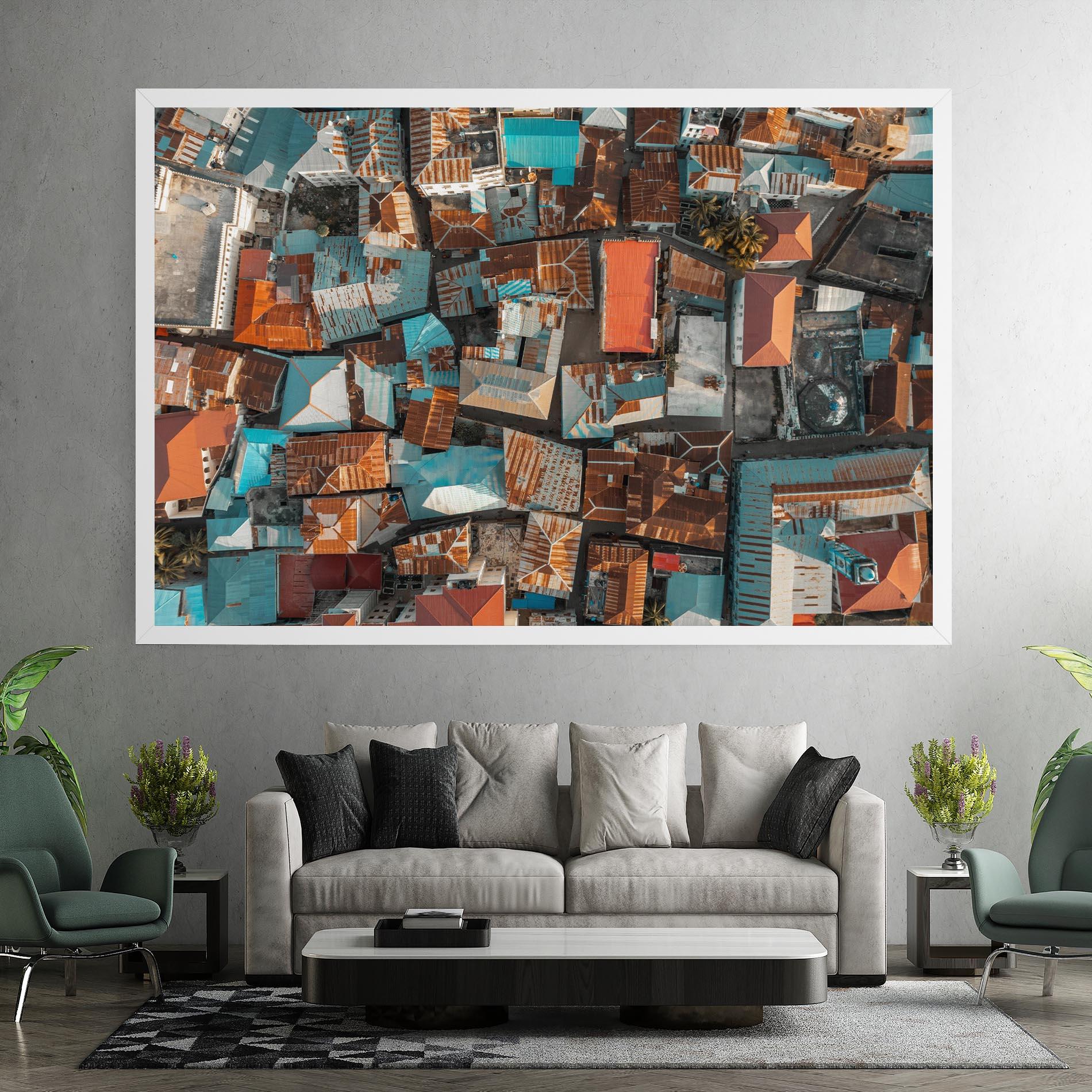 Leinwandbild Island Tanzania mockup 7