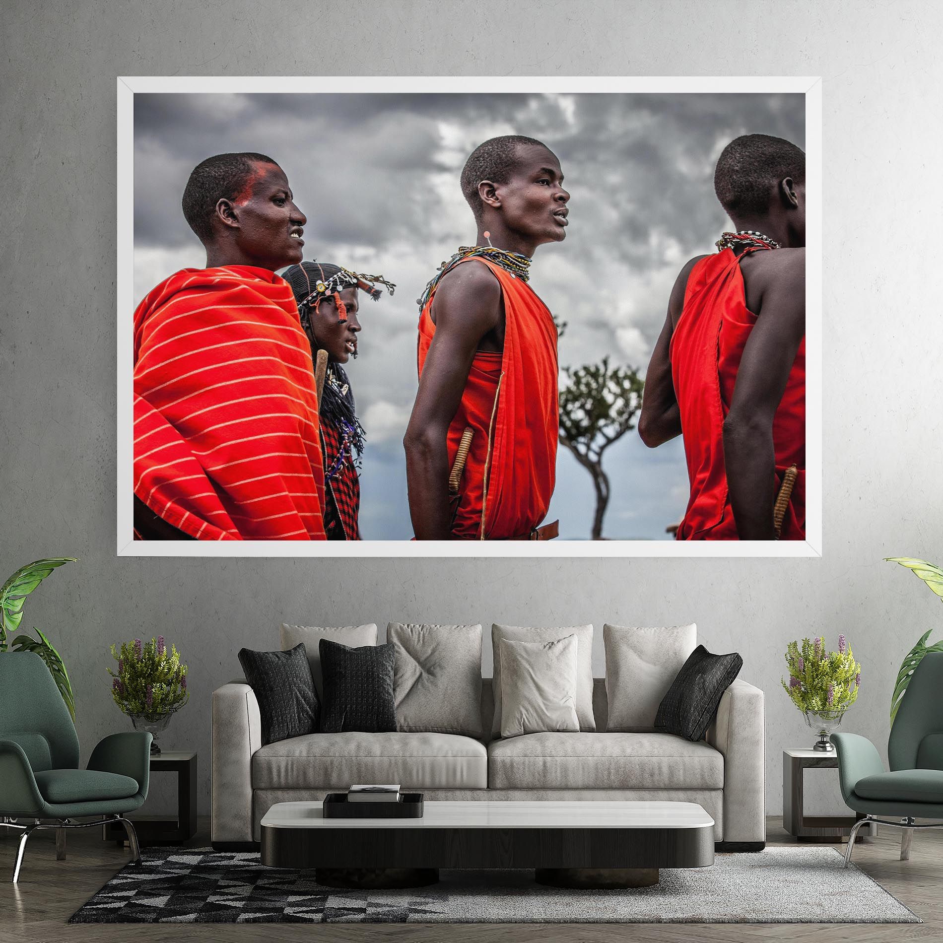 Red African Clothes mockup 7