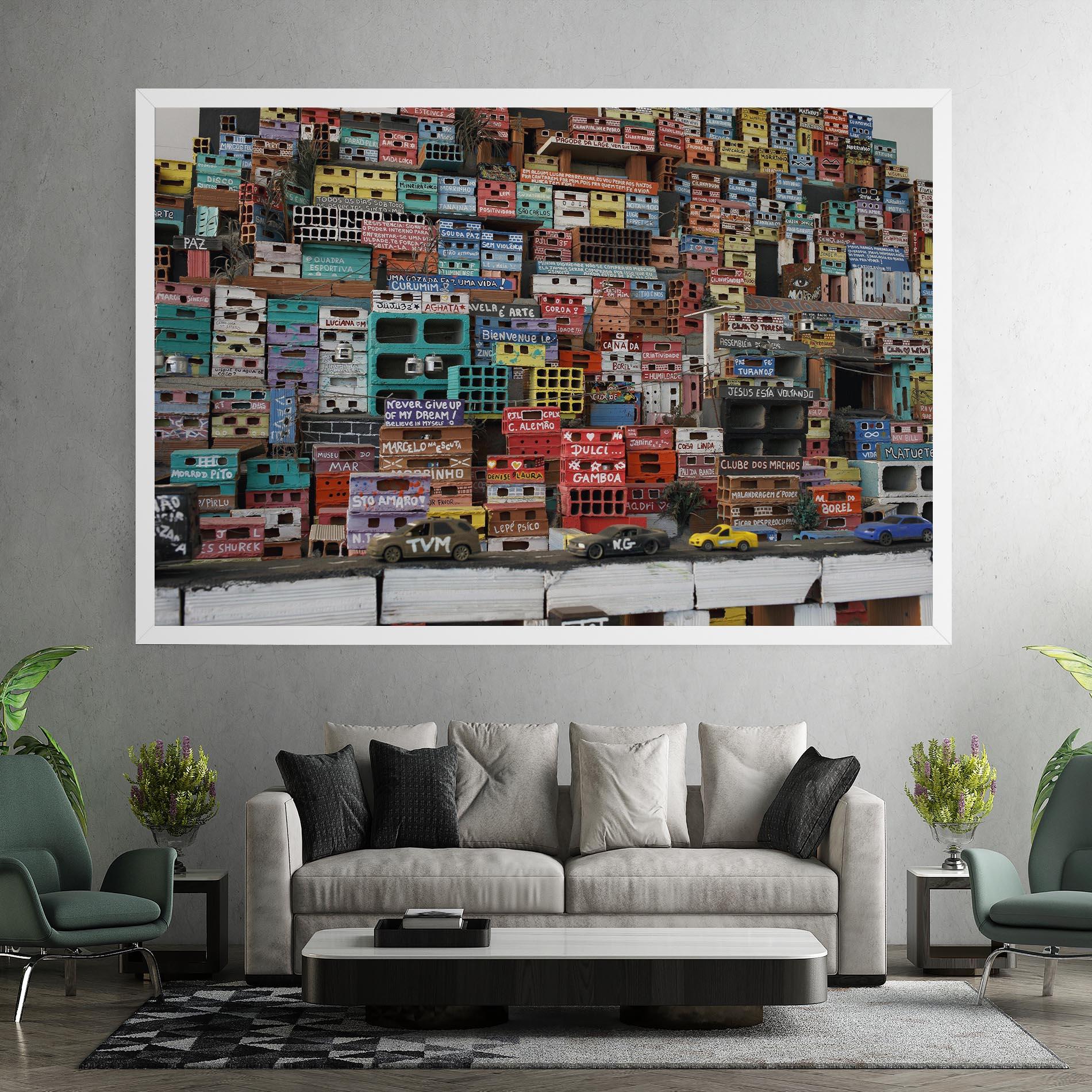 Leinwandbild Rio De Janeiro Brazil mockup 7