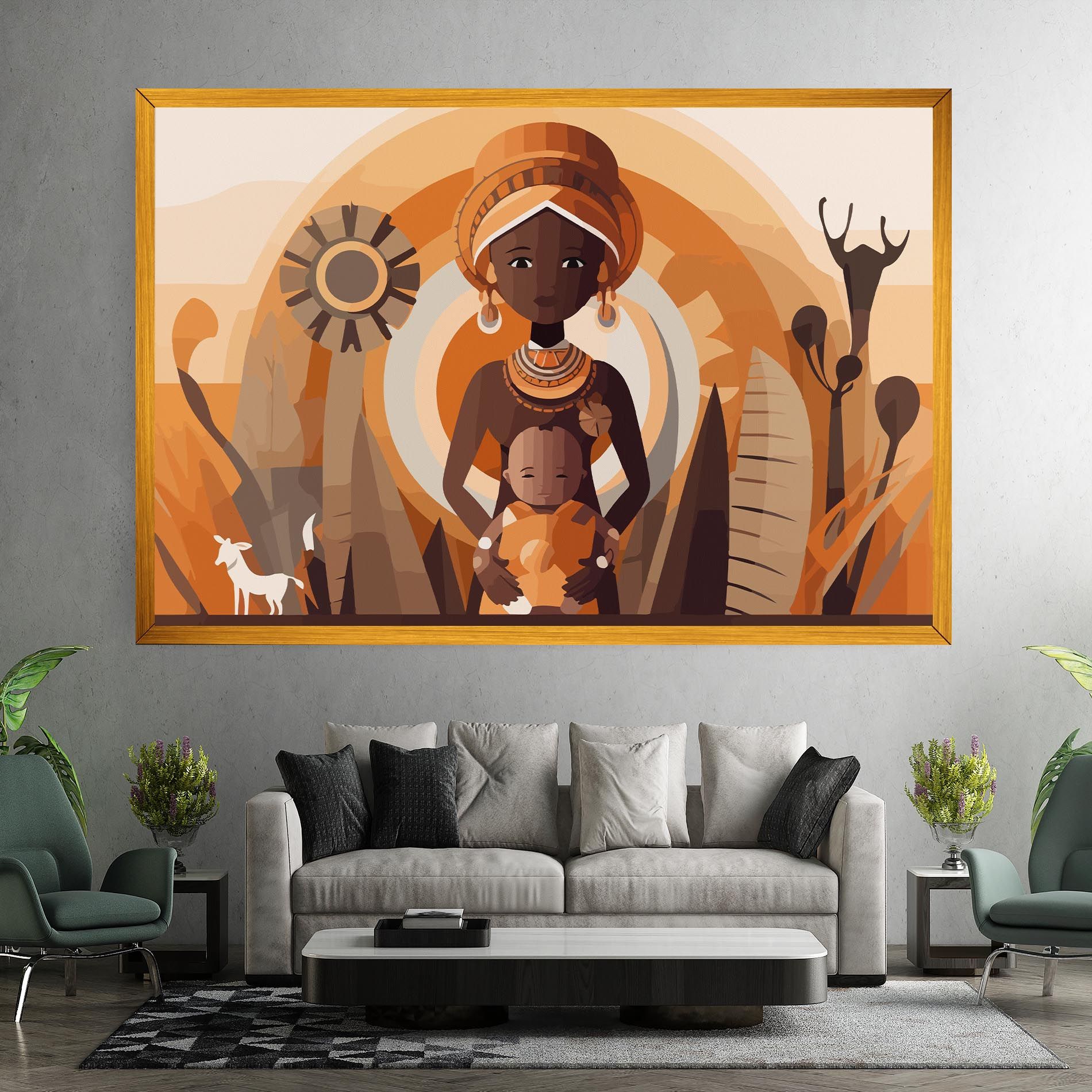 African Baby mockup 7