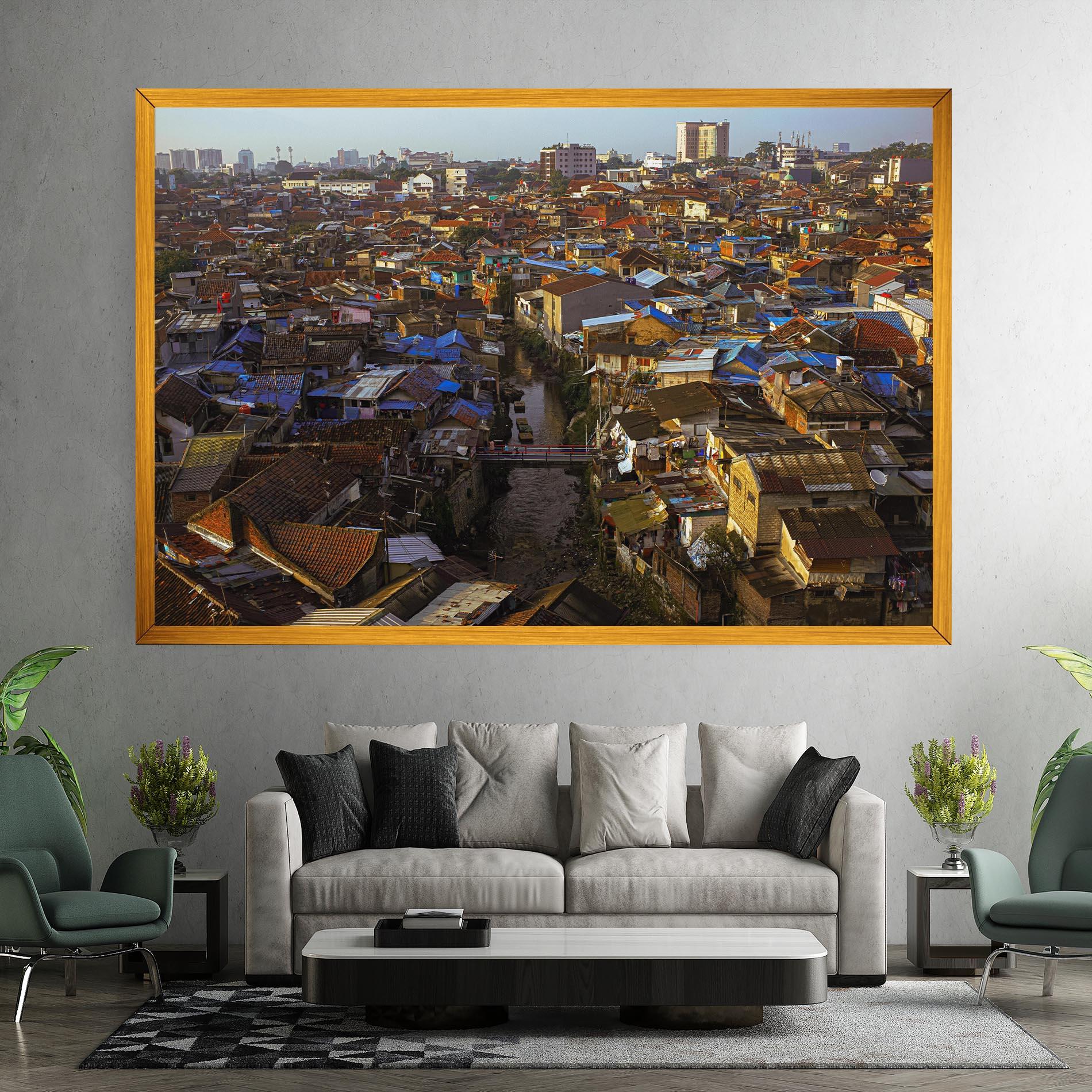 Leinwandbild Bandung Golden Hour mockup 7