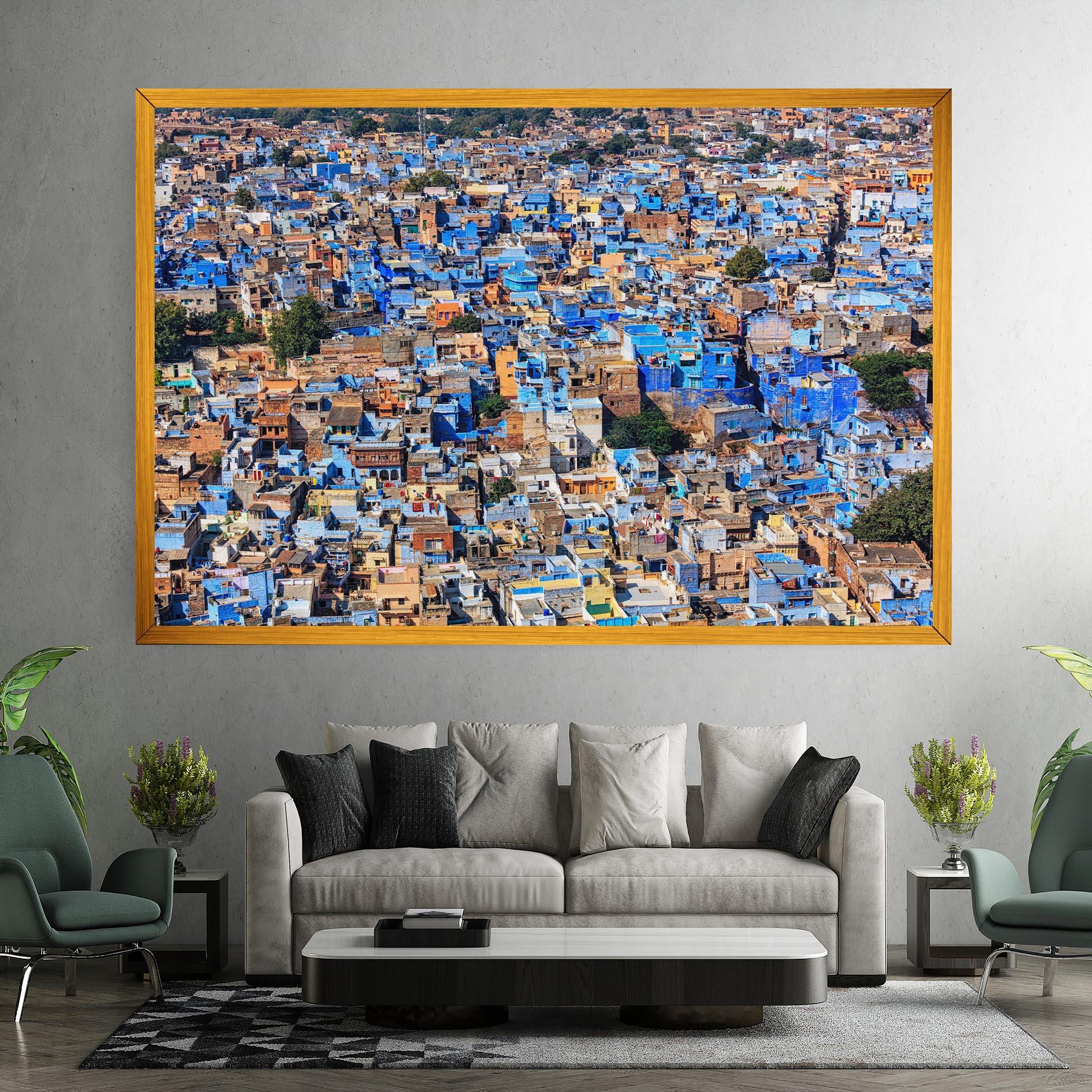 Leinwandbild Brahmin Houses mockup 7