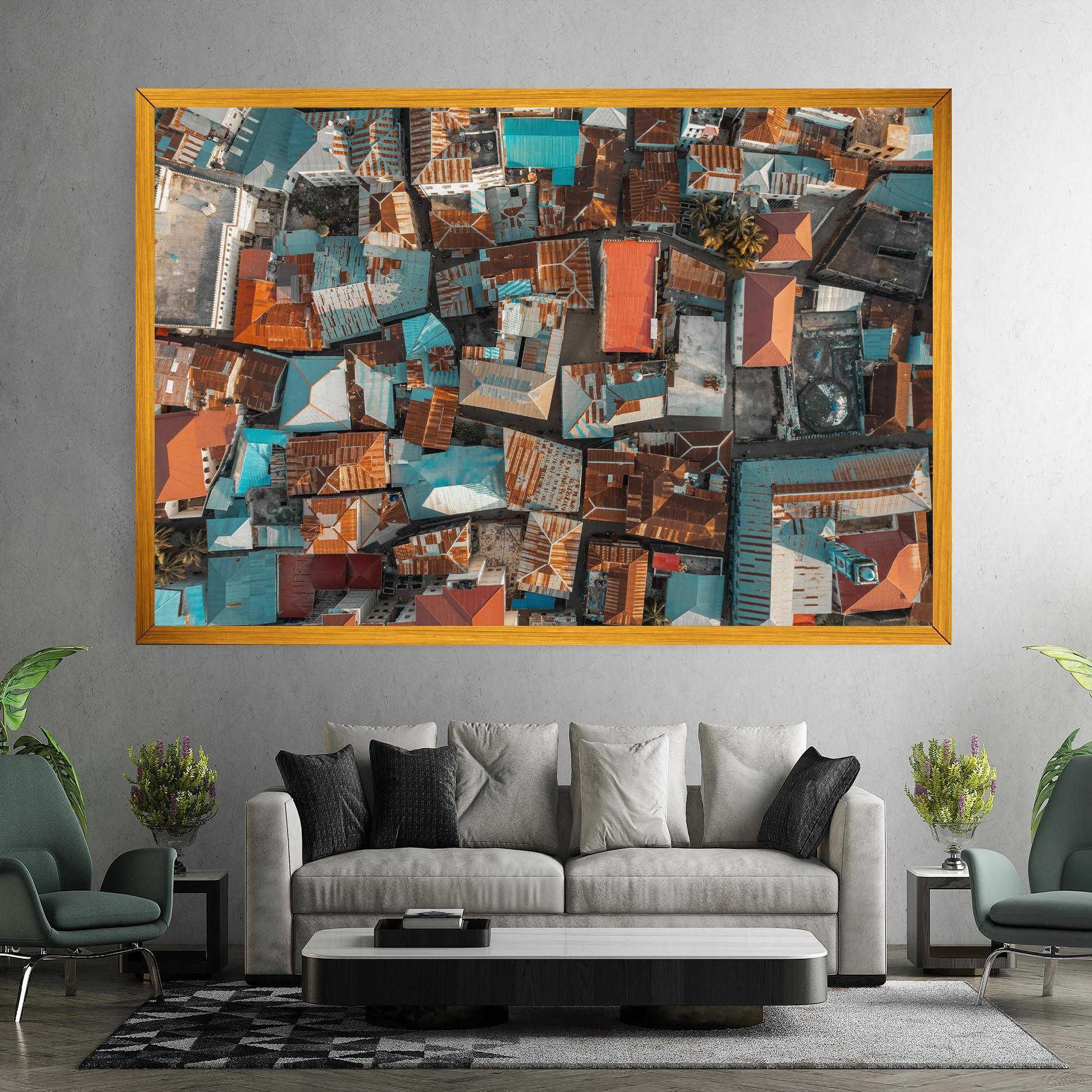 Leinwandbild Island Tanzania mockup 7