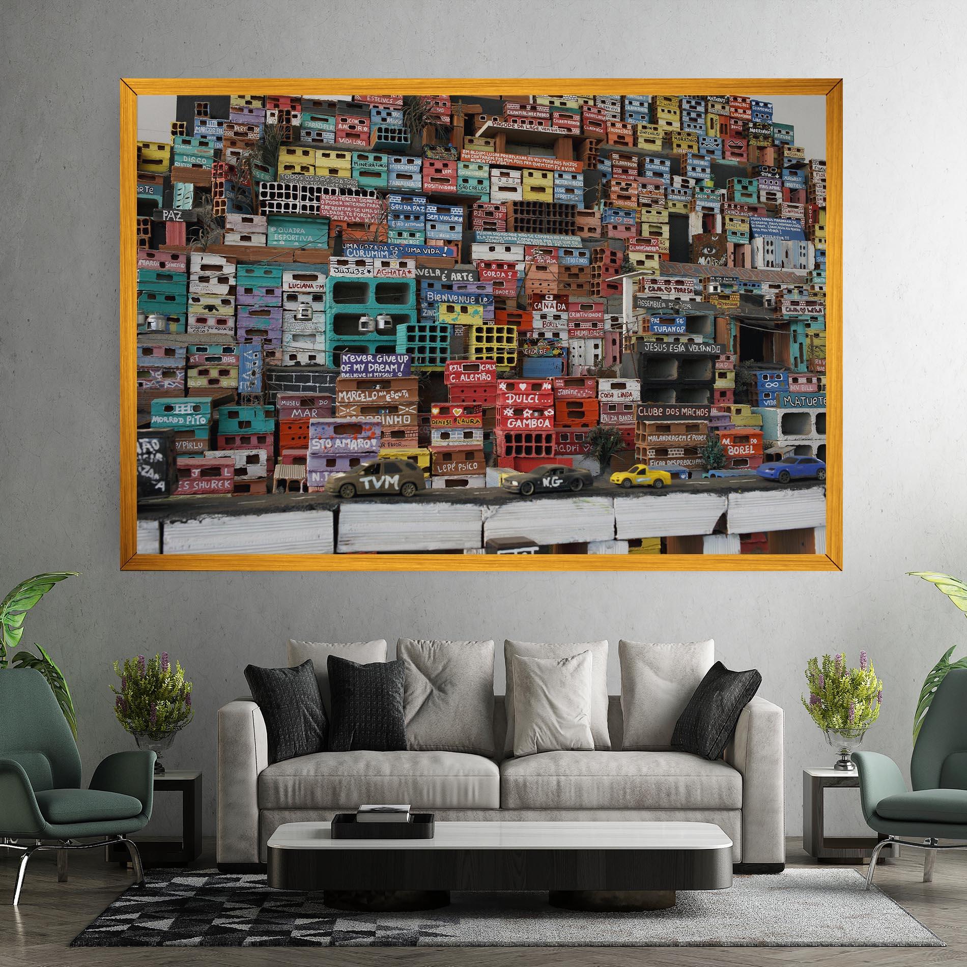 Leinwandbild Rio De Janeiro Brazil mockup 7