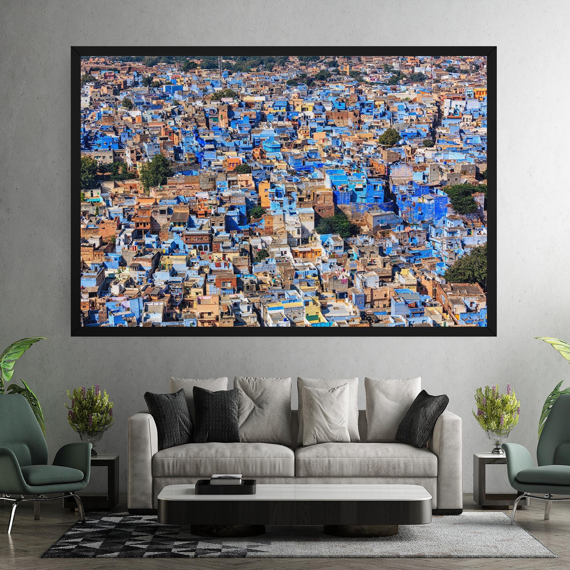 Leinwandbild Brahmin Houses mockup 7