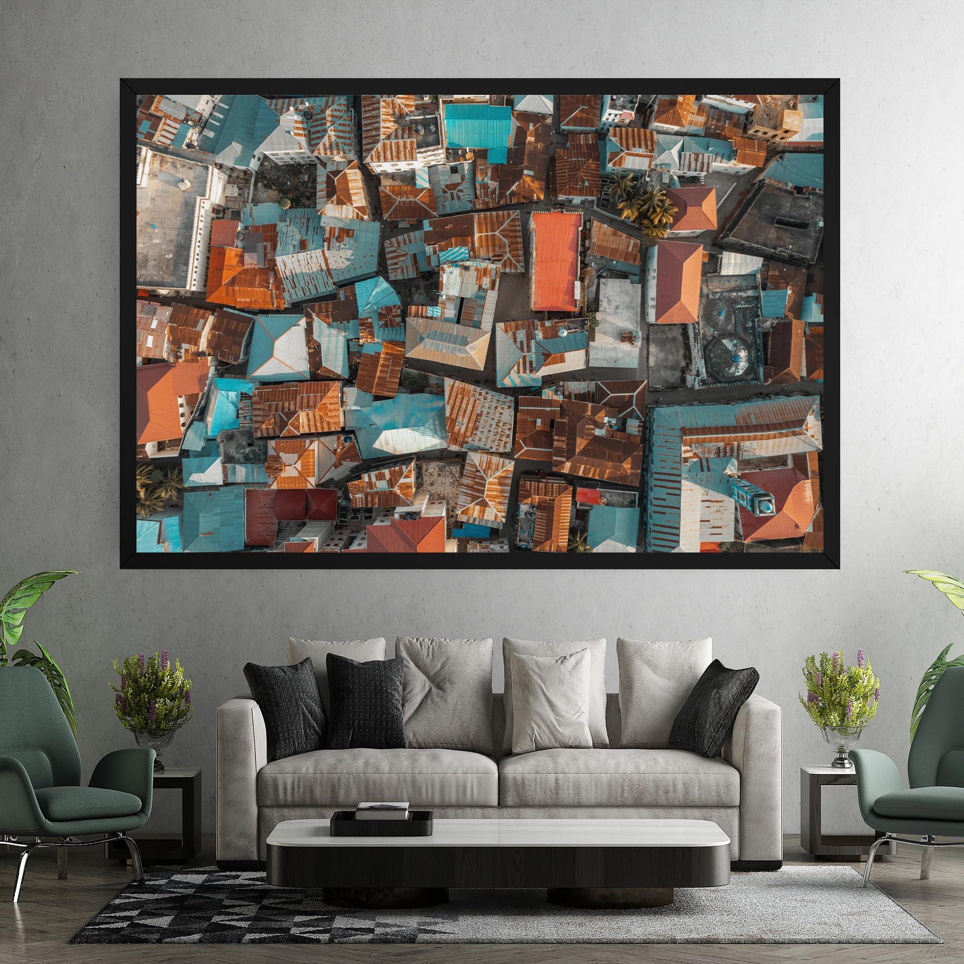 Leinwandbild Island Tanzania mockup 7