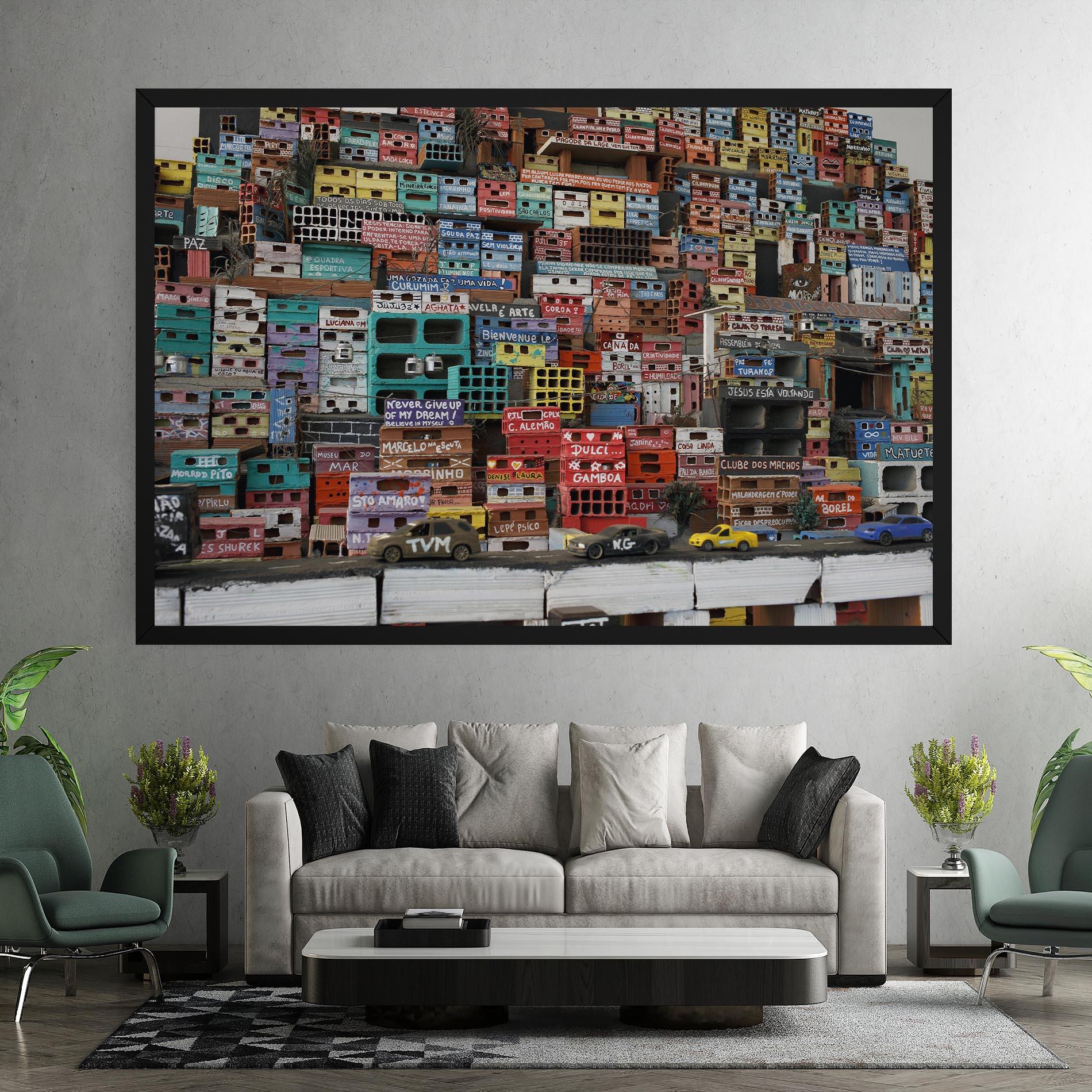 Leinwandbild Rio De Janeiro Brazil mockup 7