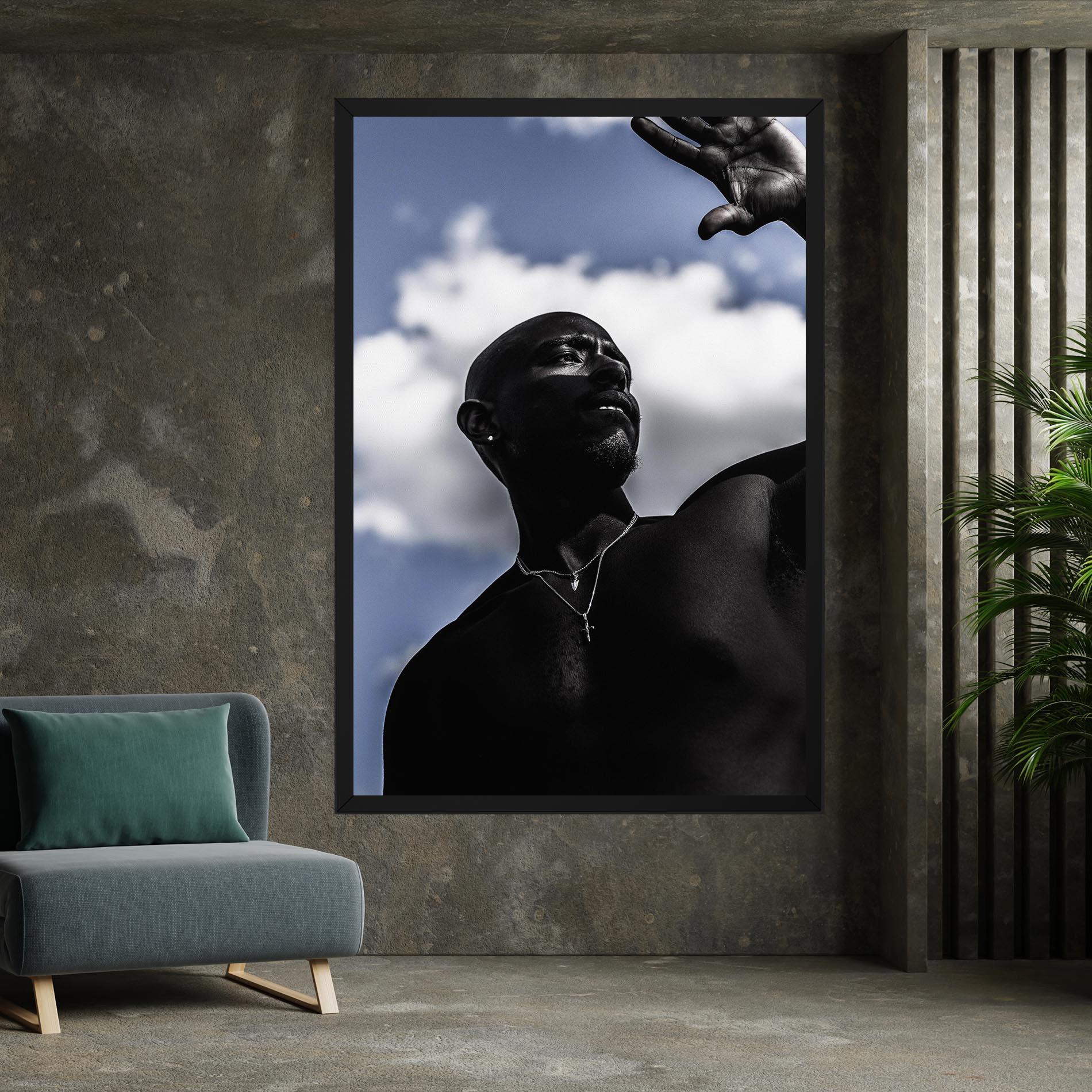 Leinwandbild African Blue Sky mockup 7