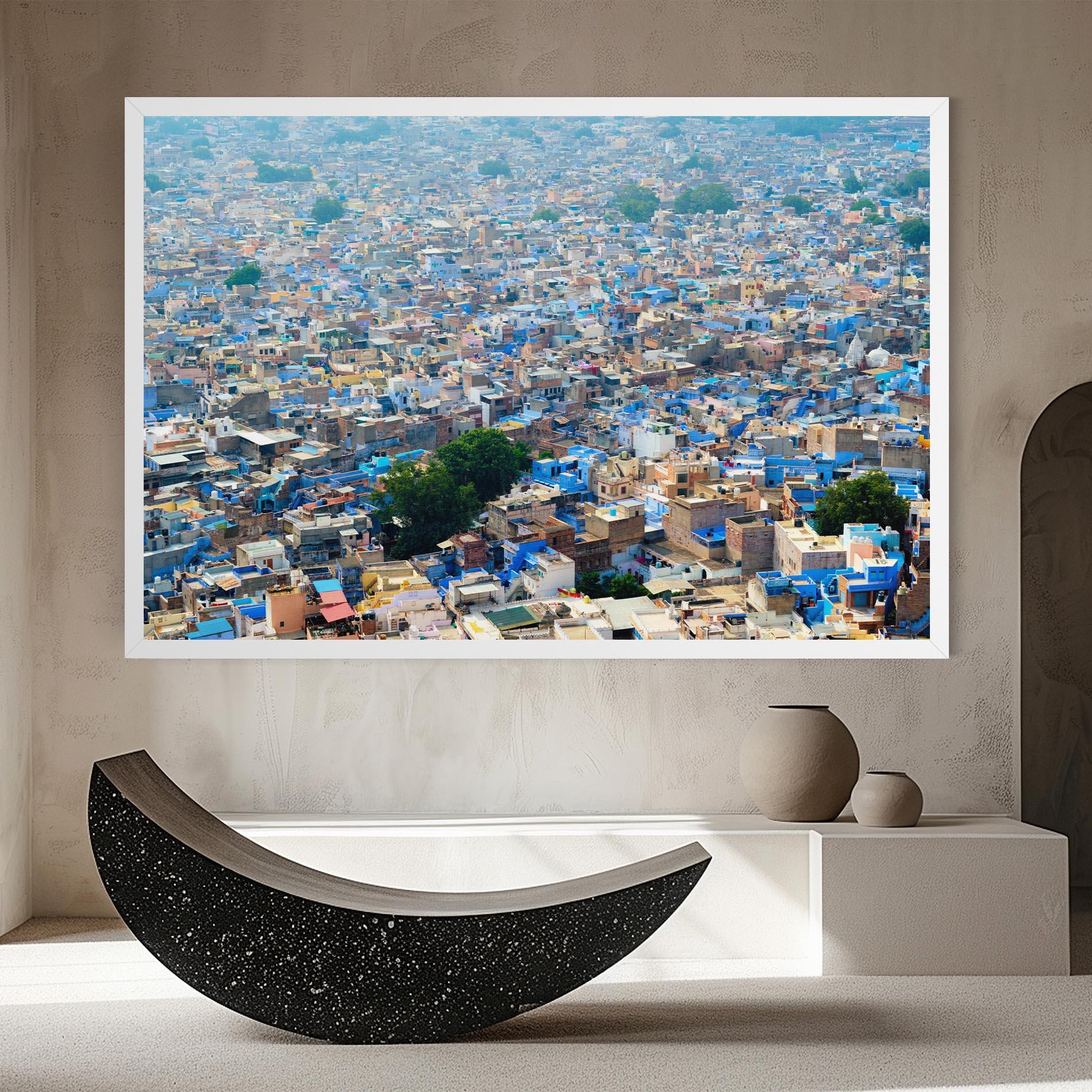 Leinwandbild Rajasthan India Buildings mockup 8