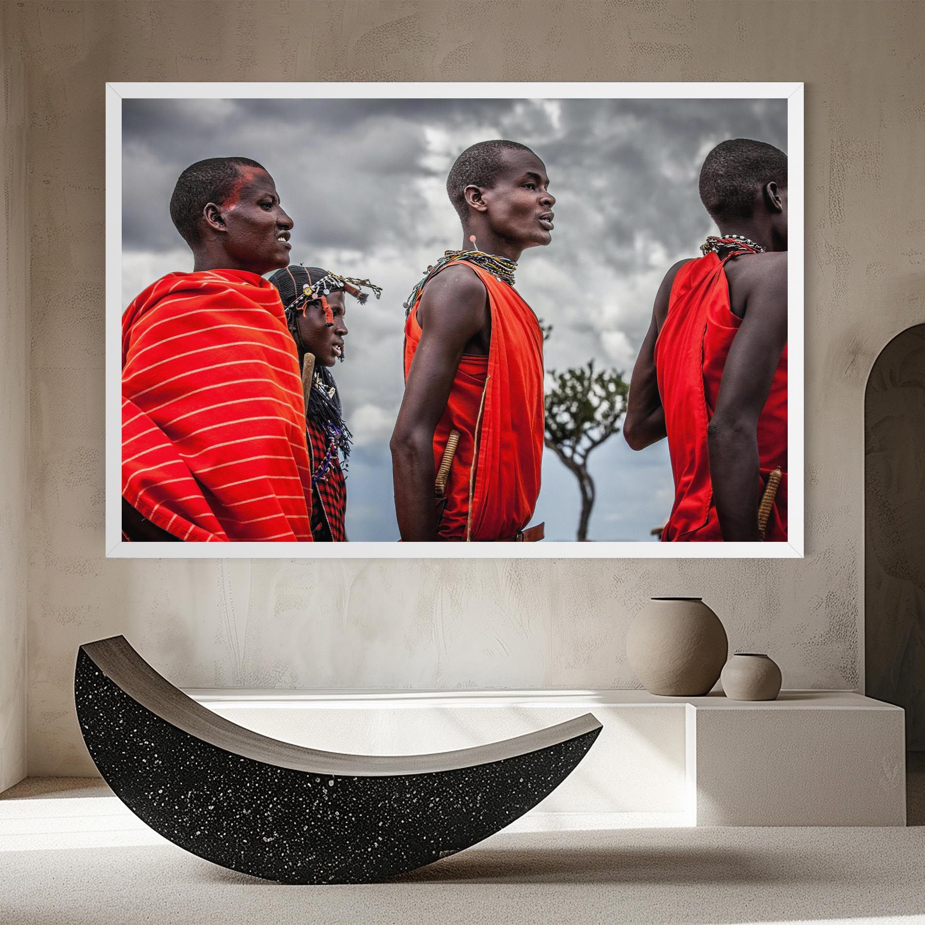 Red African Clothes mockup 8