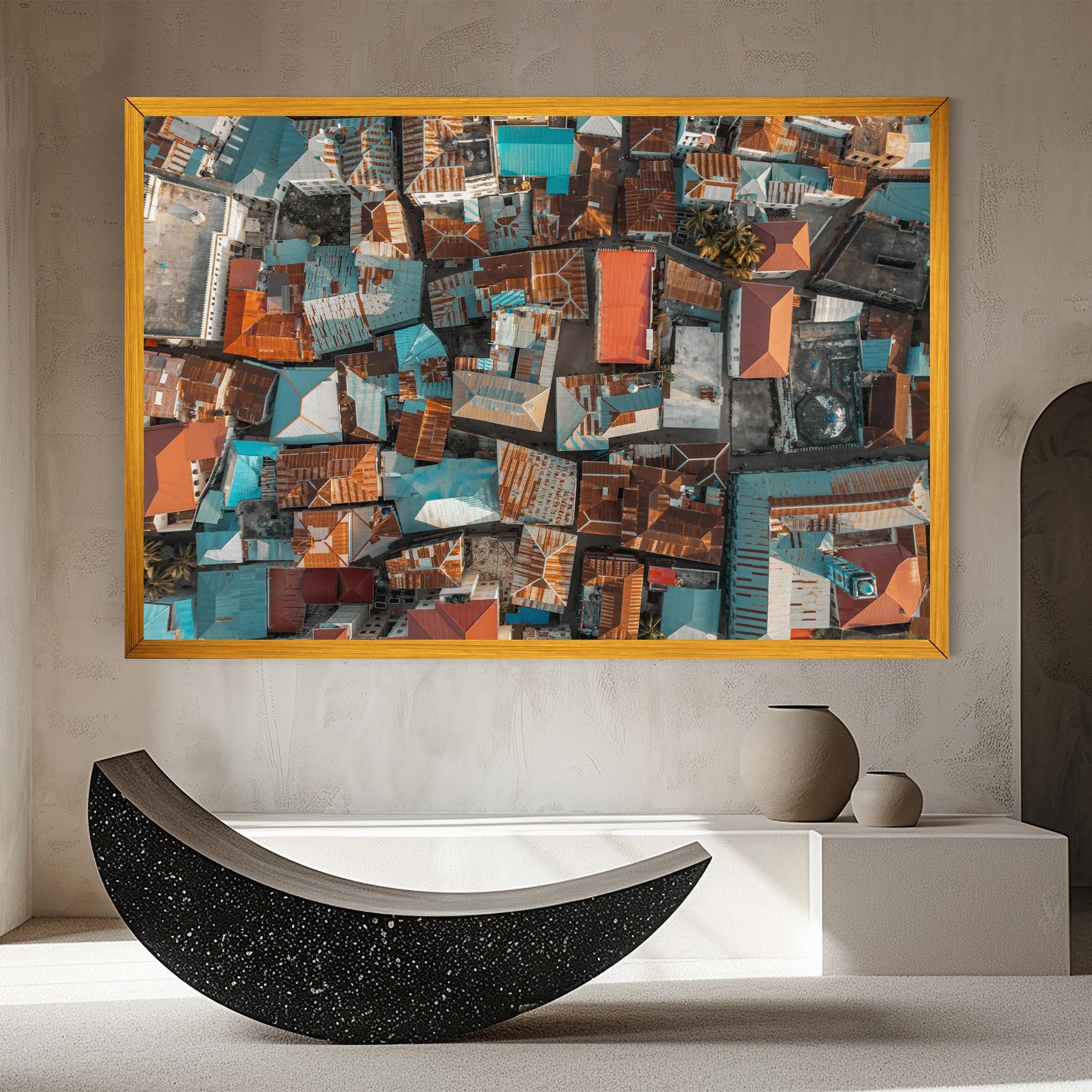 Leinwandbild Island Tanzania mockup 8