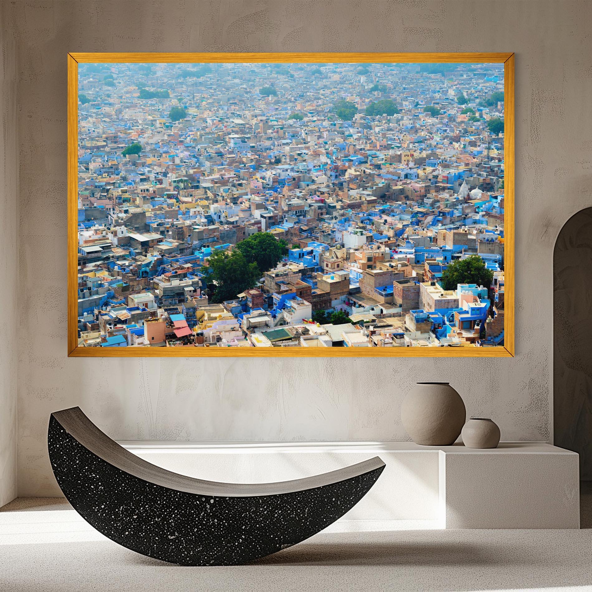 Leinwandbild Rajasthan India Buildings mockup 8