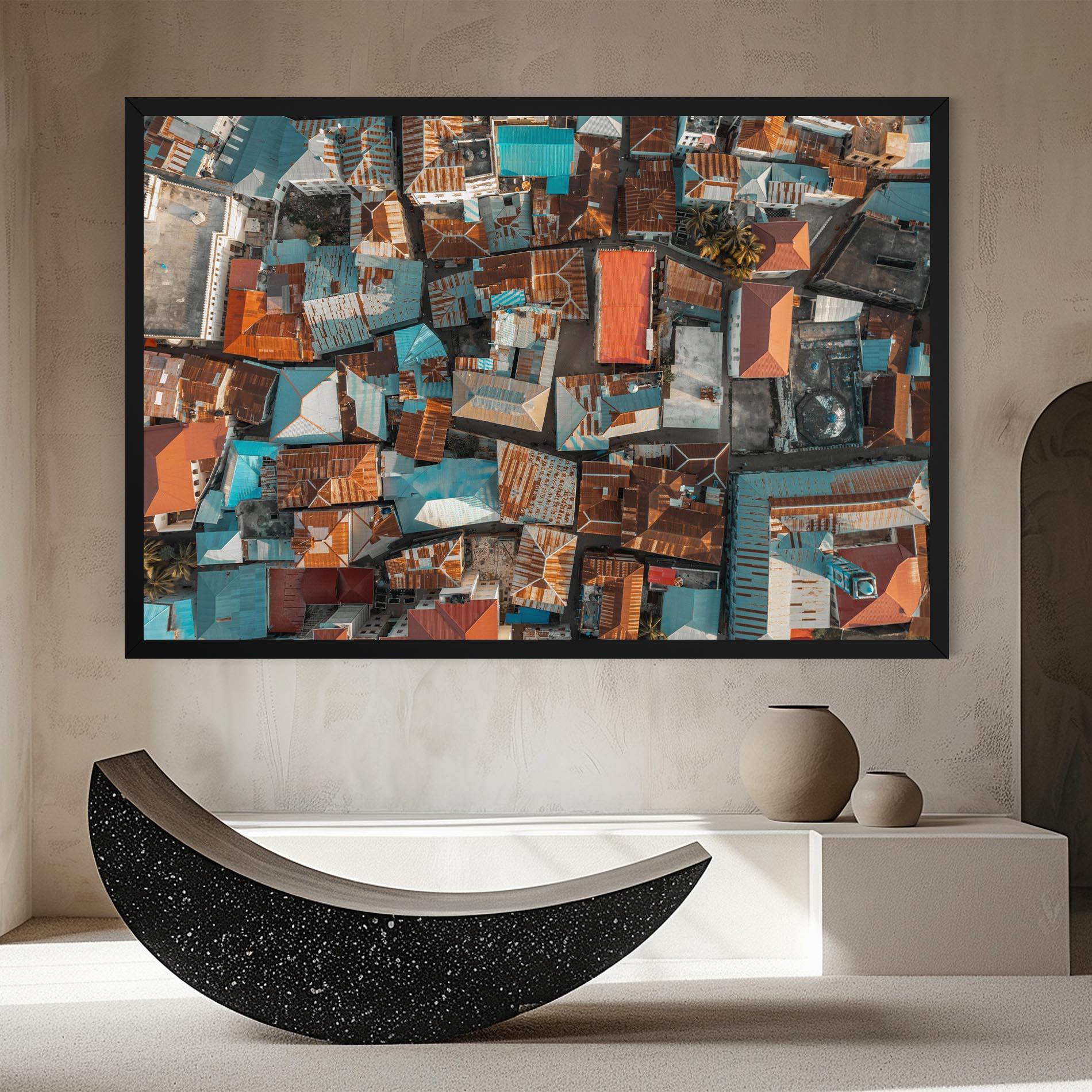 Leinwandbild Island Tanzania mockup 8