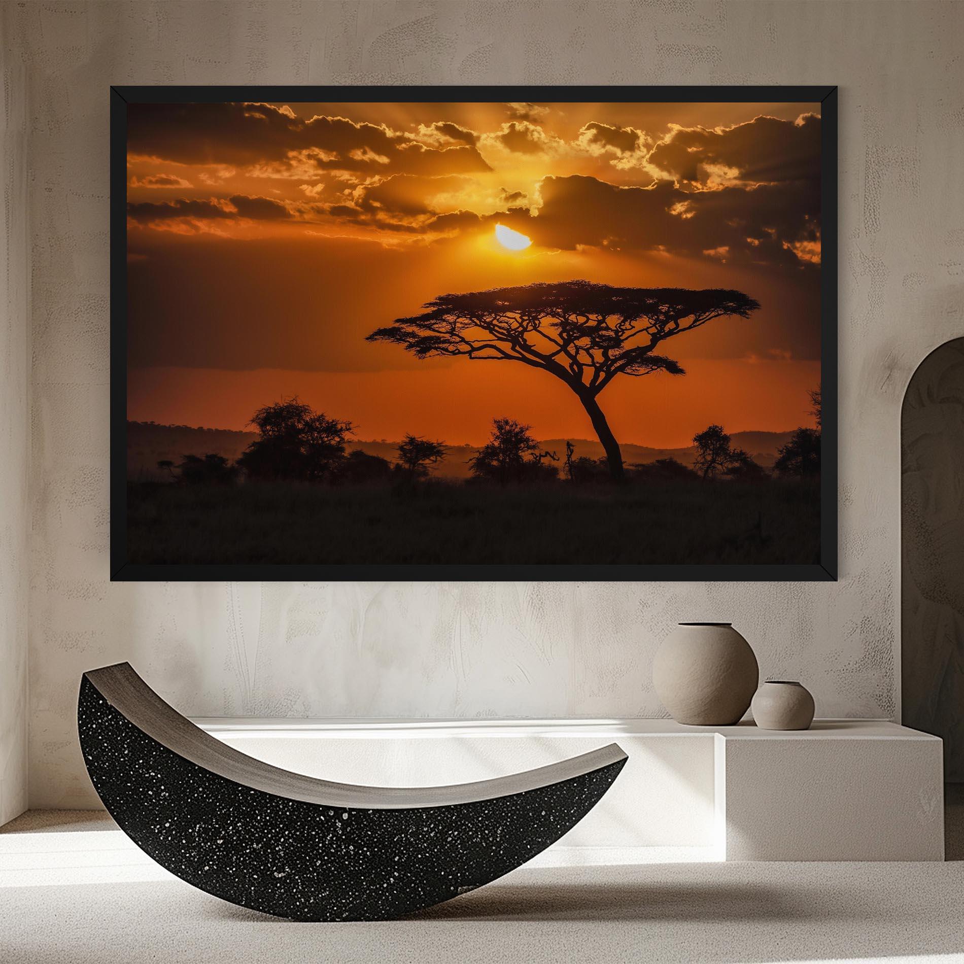 Leinwandbild Mesmerizing View mockup 8