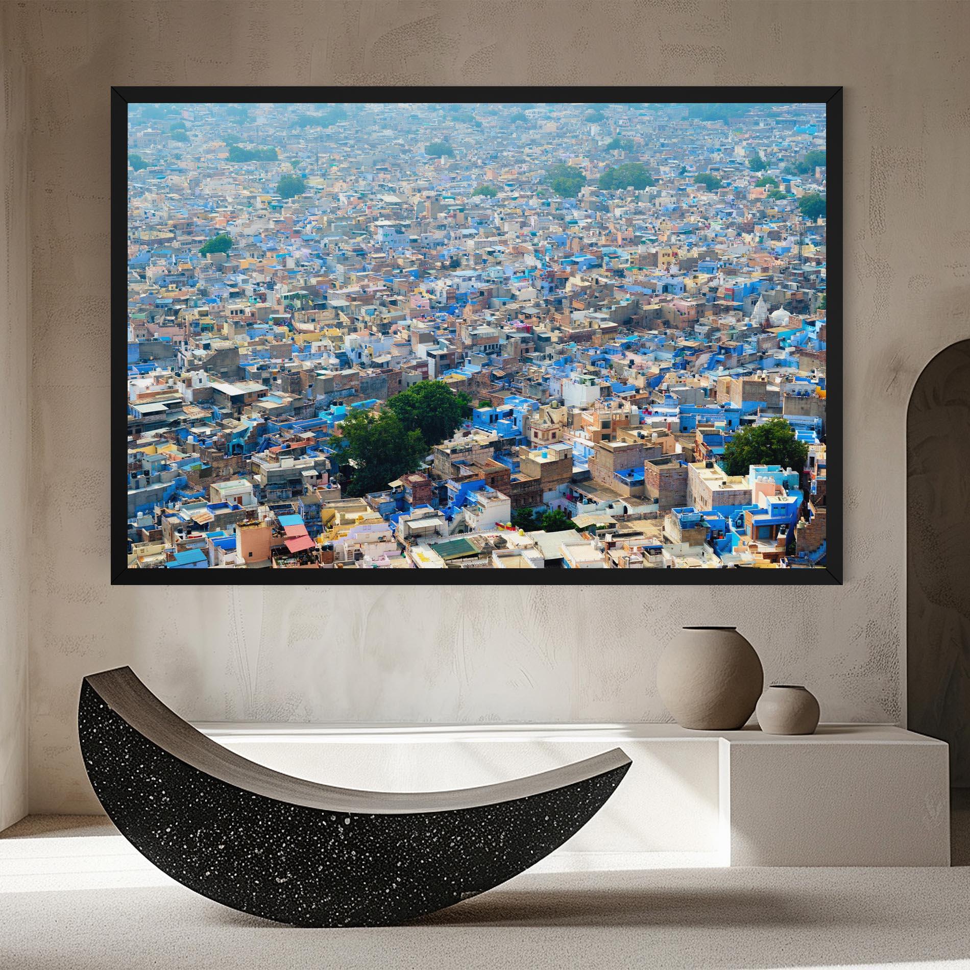 Leinwandbild Rajasthan India Buildings mockup 8