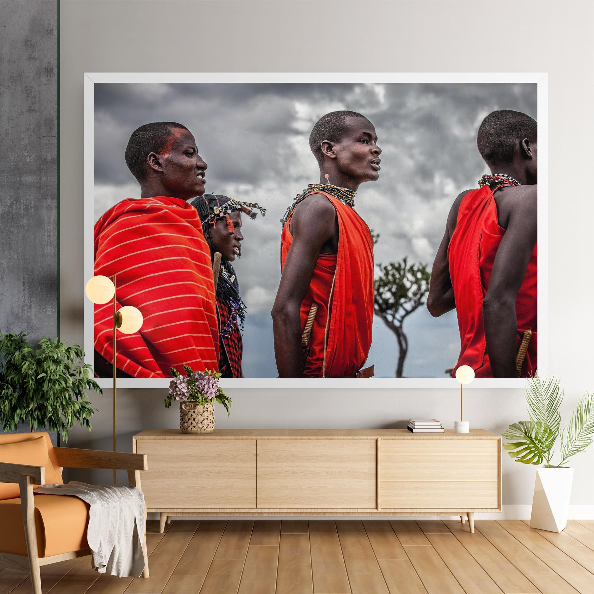 Red African Clothes mockup 9
