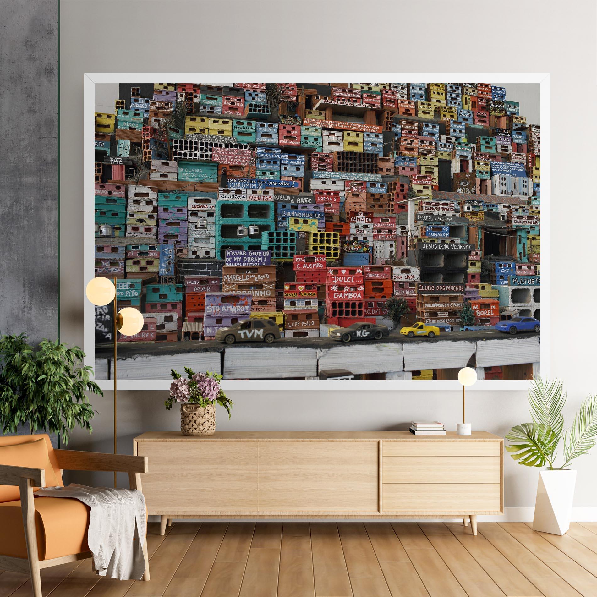 Leinwandbild Rio De Janeiro Brazil mockup 9