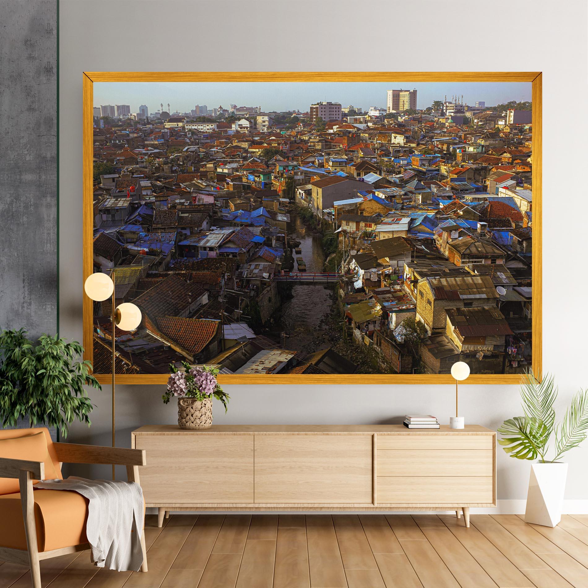 Leinwandbild Bandung Golden Hour mockup 9