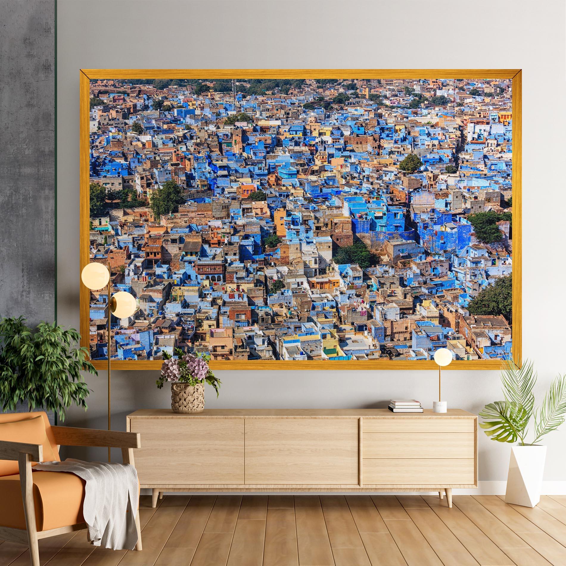 Leinwandbild Brahmin Houses mockup 9